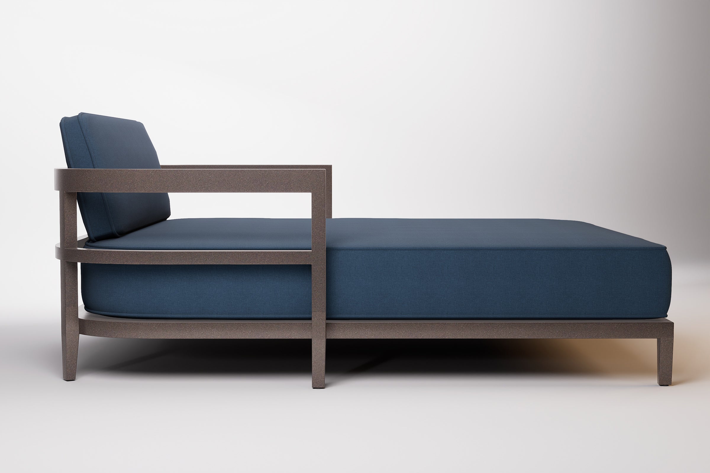 Rome Outdoor Daybed Aluminium Teak