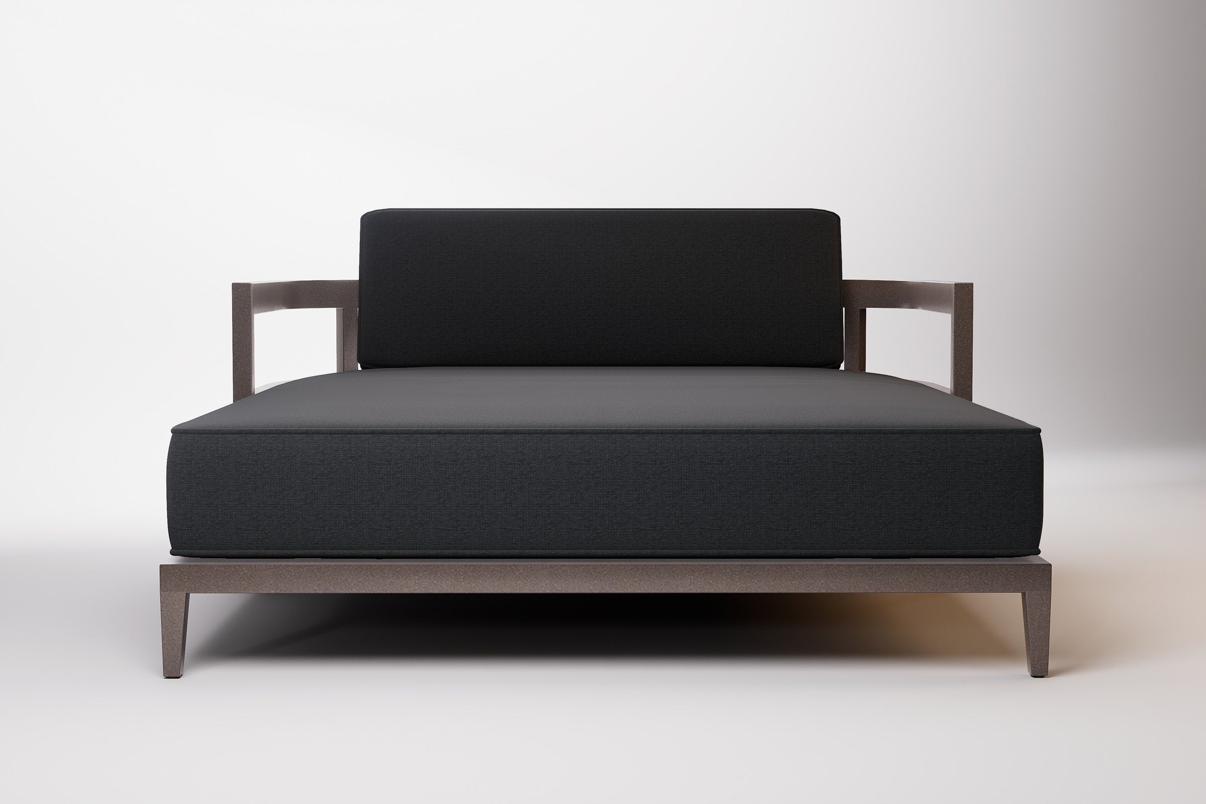 Rome Outdoor Daybed Aluminium Teak
