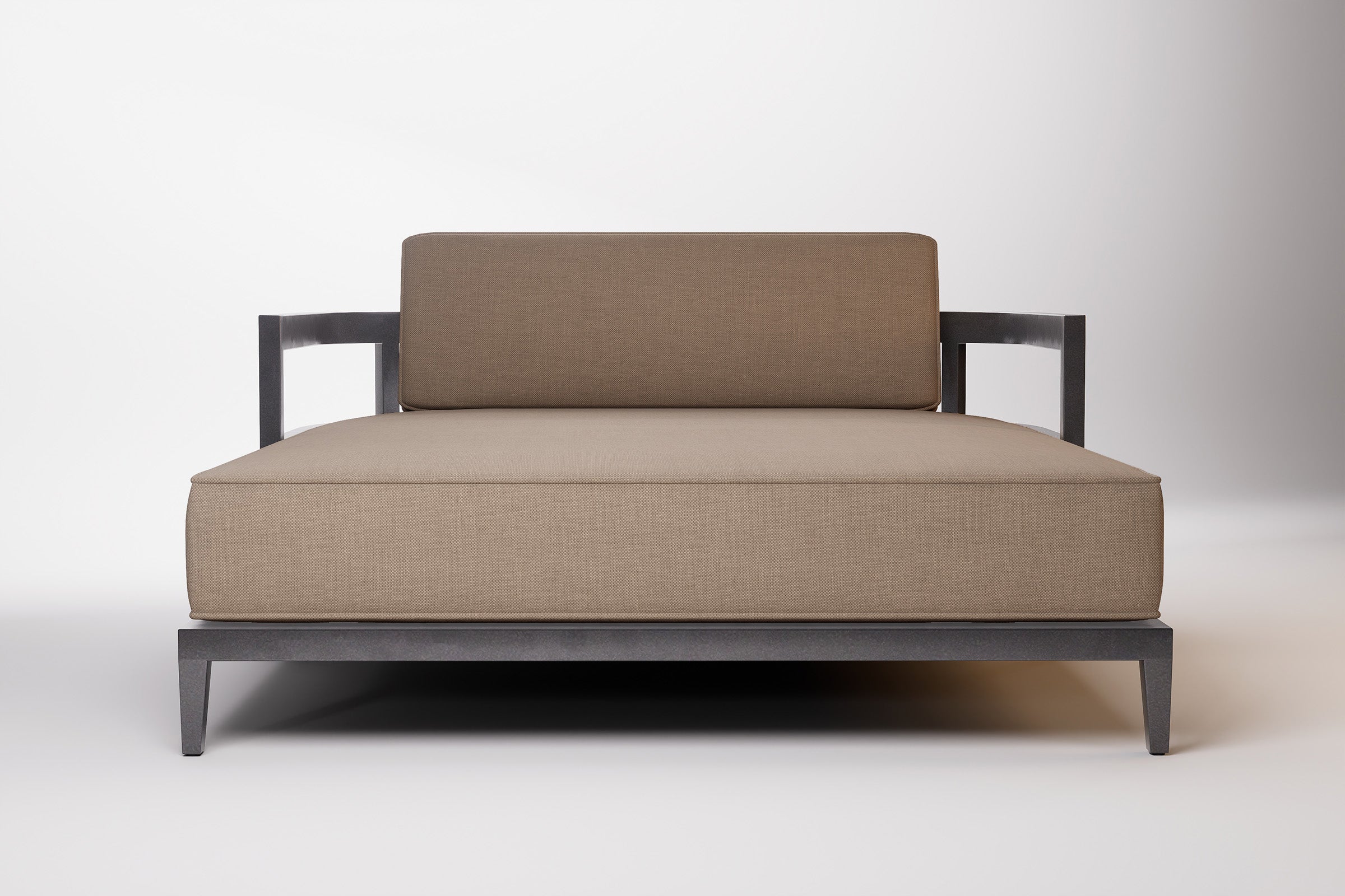 Rome Outdoor Daybed Aluminium Teak