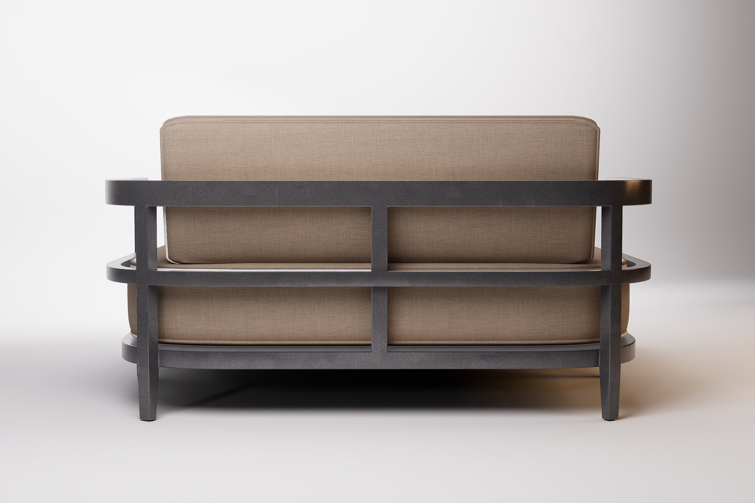 Rome Outdoor Daybed Aluminium Teak