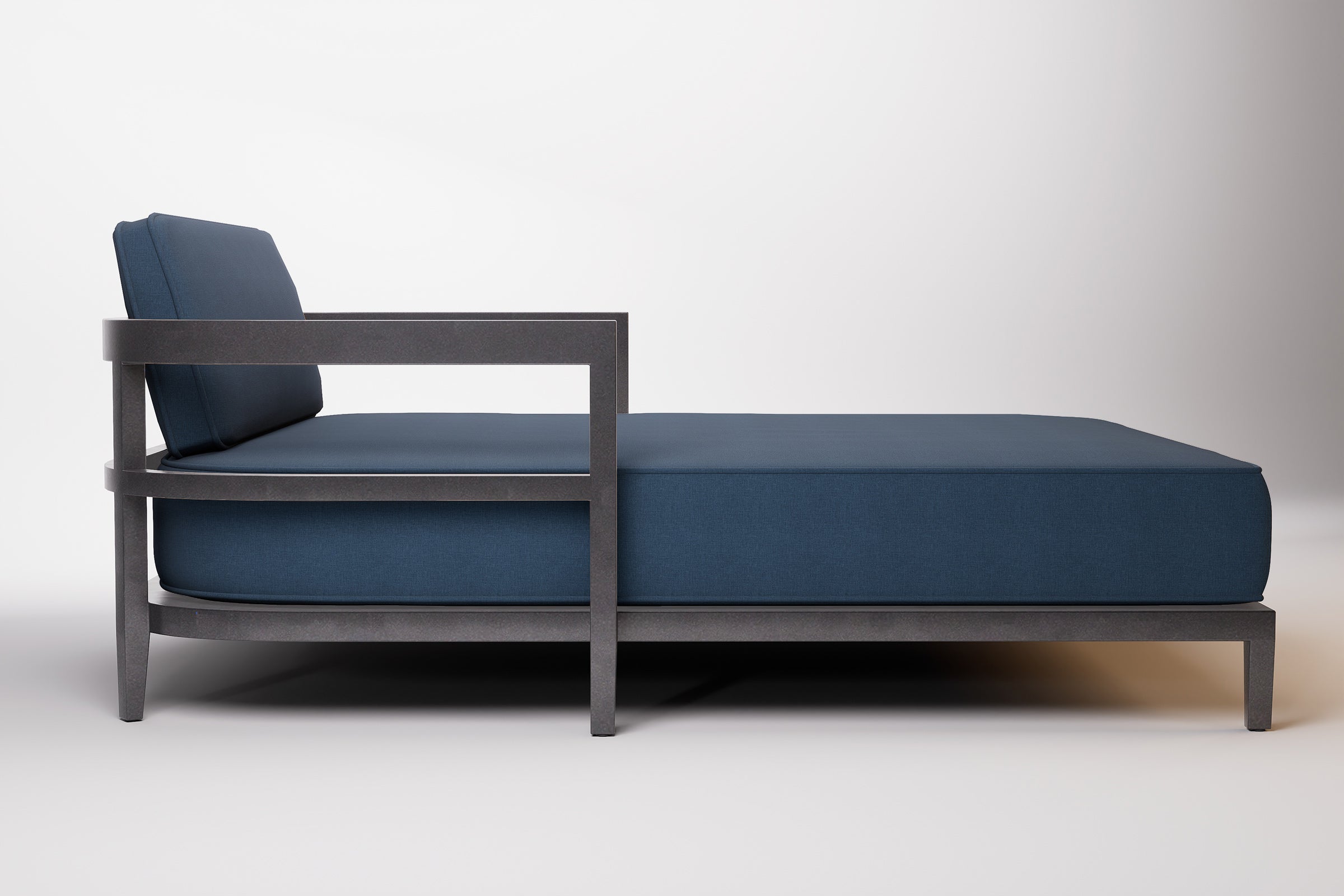 Rome Outdoor Daybed Aluminium Teak