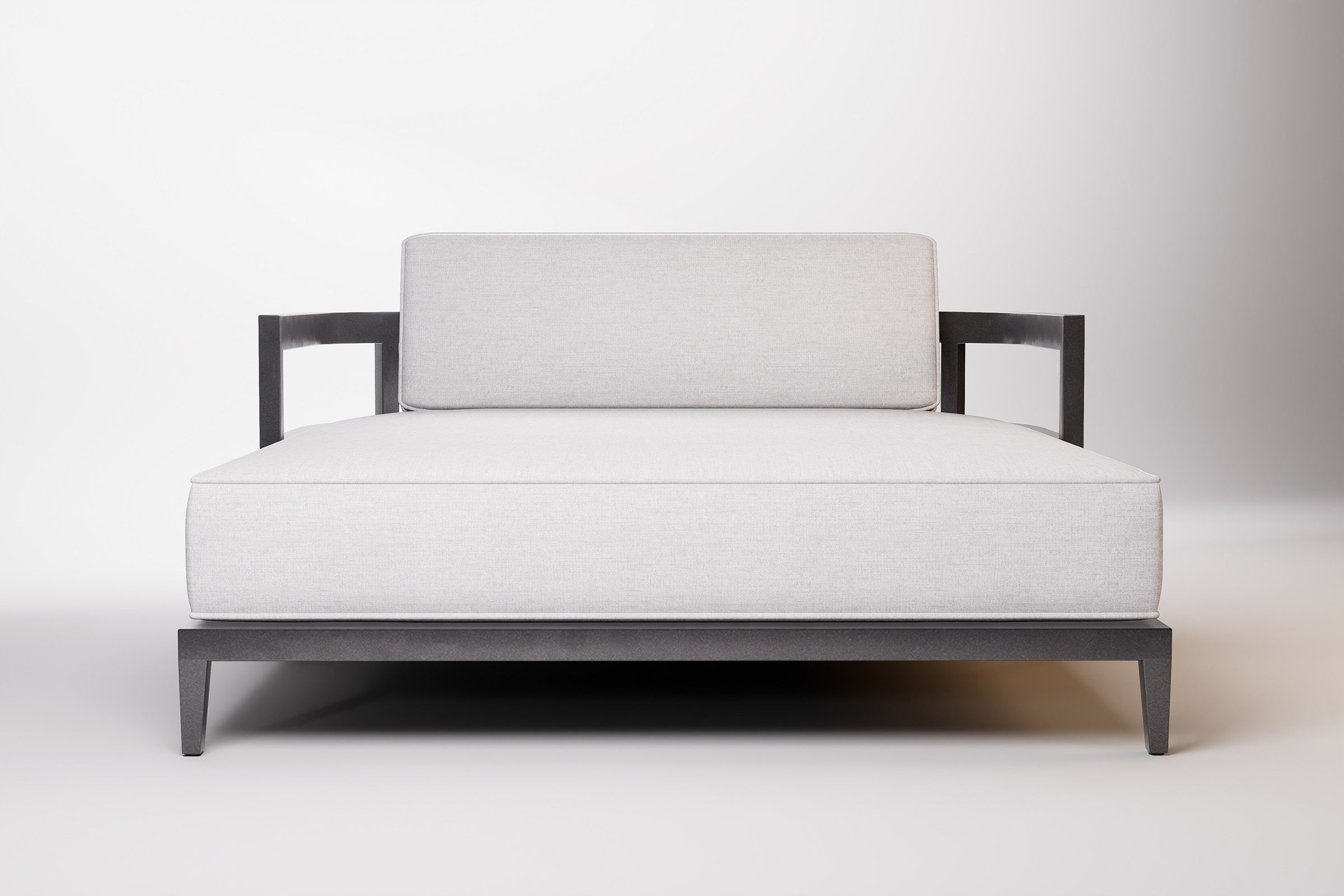 Rome Outdoor Daybed Aluminium Teak