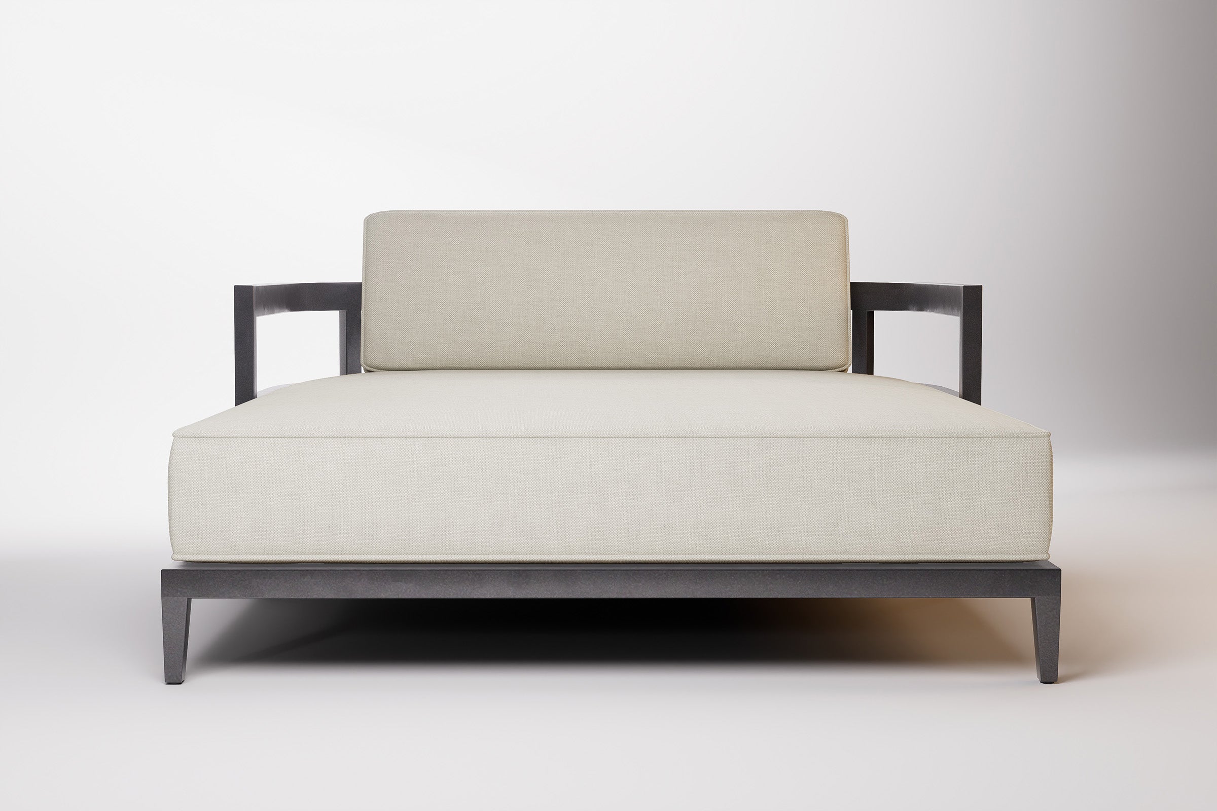 Rome Outdoor Daybed Aluminium Teak