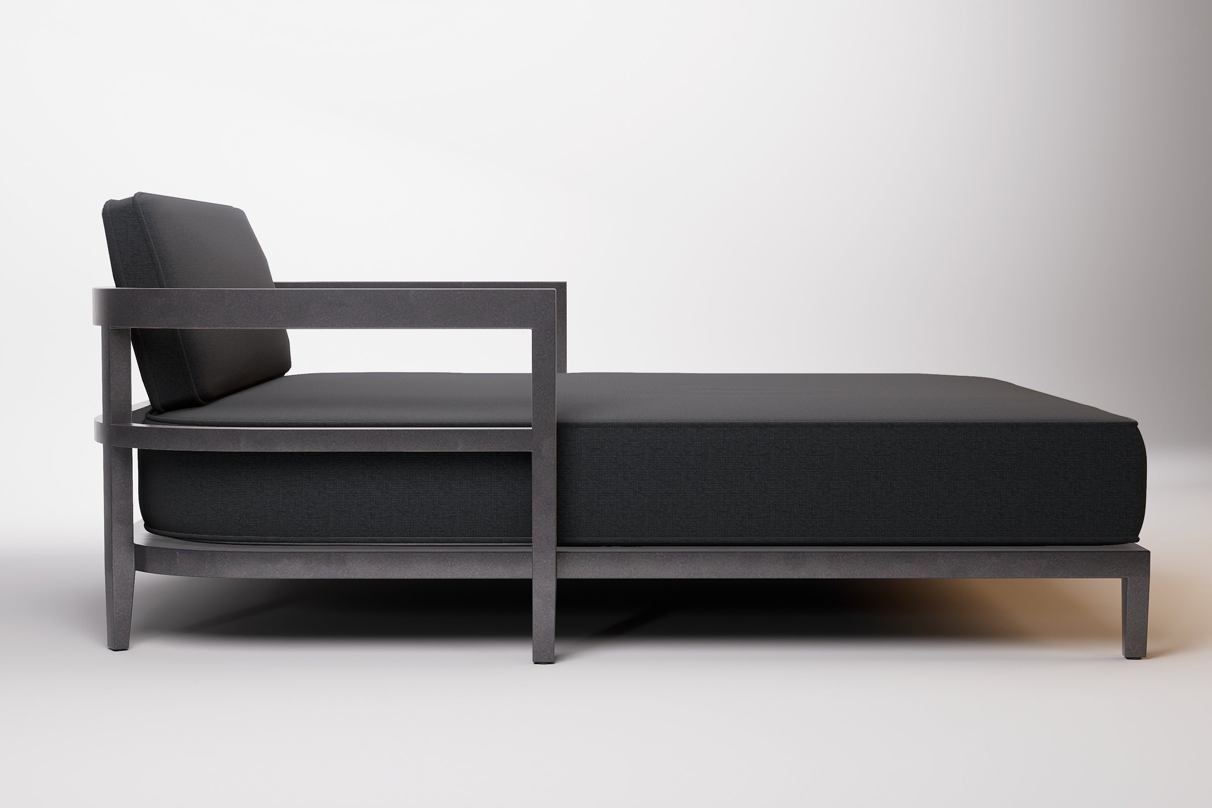 Rome Outdoor Daybed Aluminium Teak