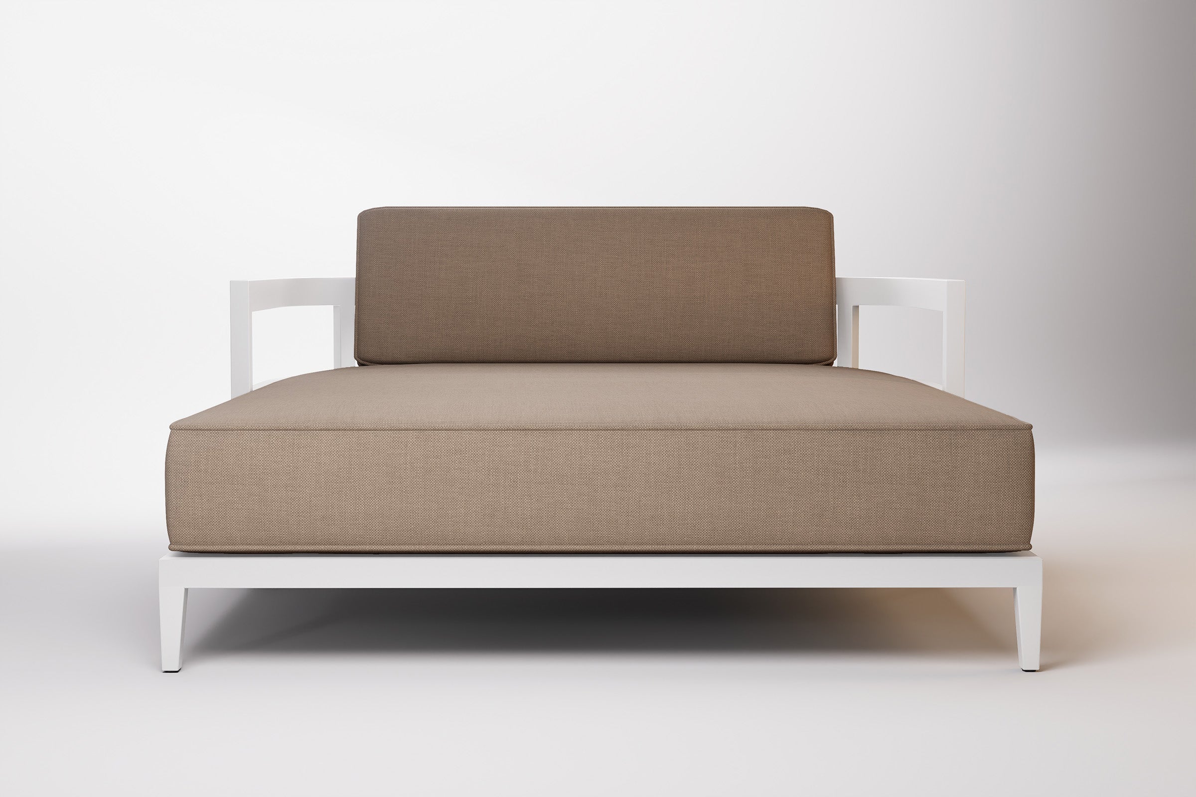 Rome Outdoor Daybed Aluminium Teak
