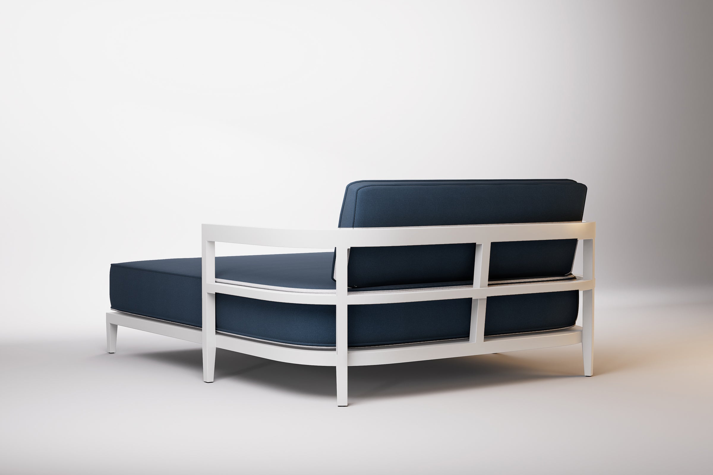 Rome Outdoor Daybed Aluminium Teak