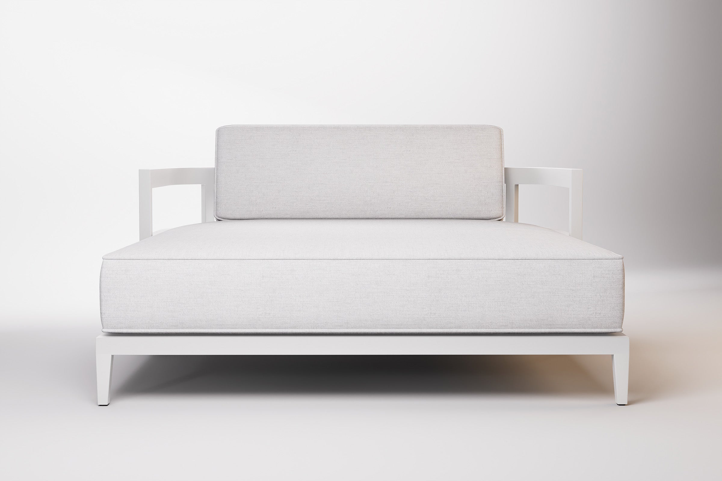 Rome Outdoor Daybed Aluminium Teak