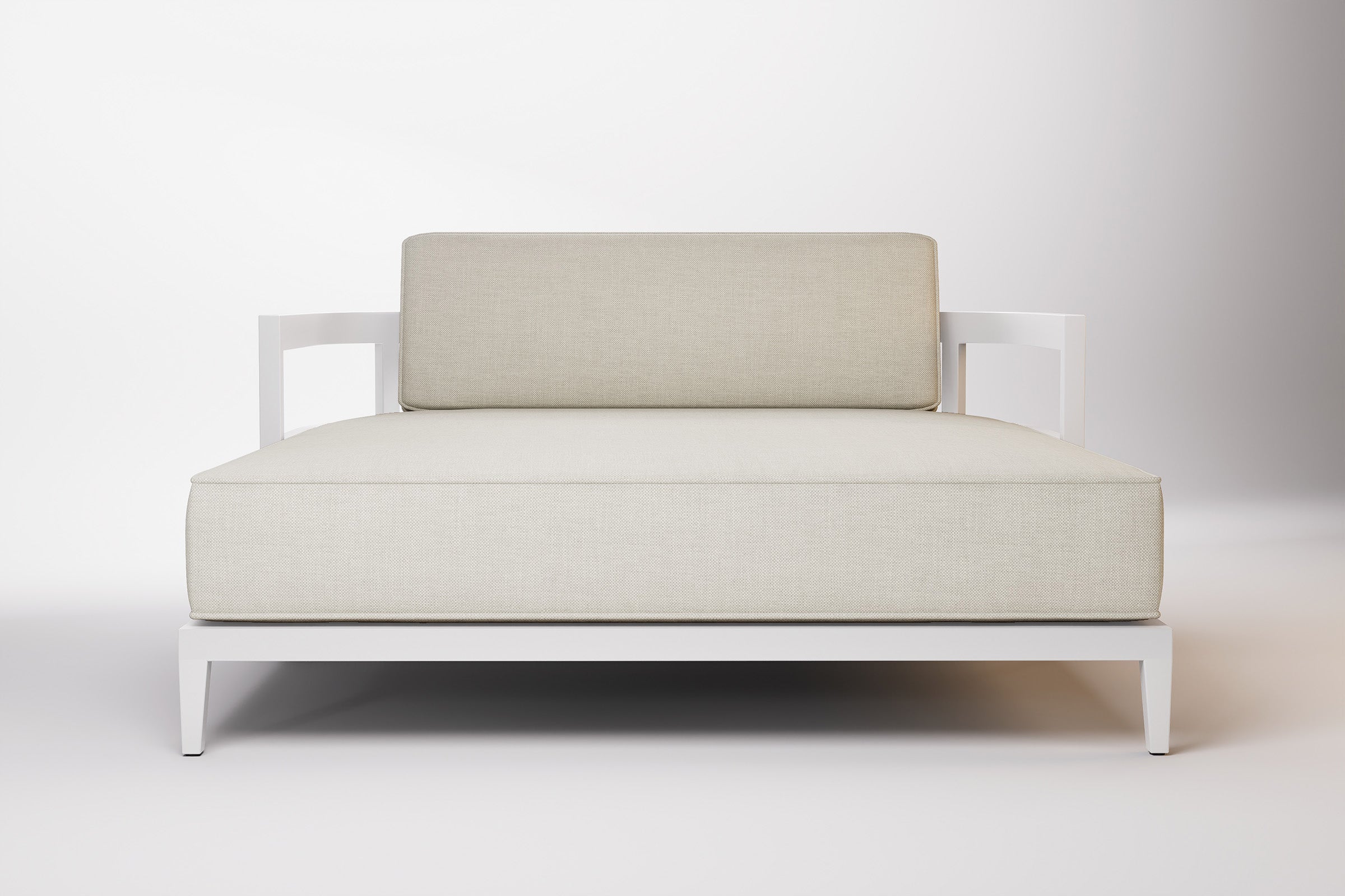 Rome Outdoor Daybed Aluminium Teak