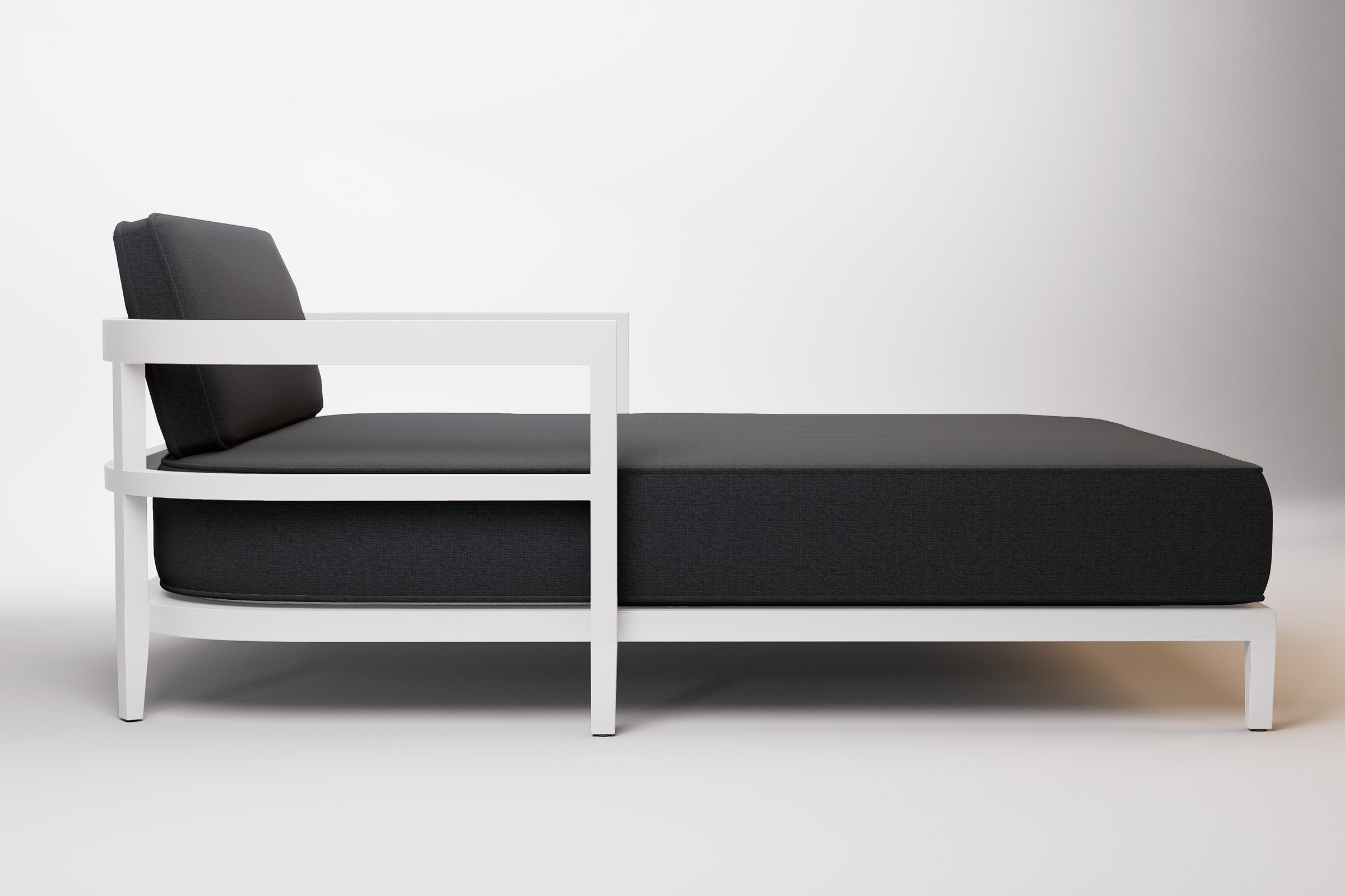 Rome Outdoor Daybed Aluminium Teak