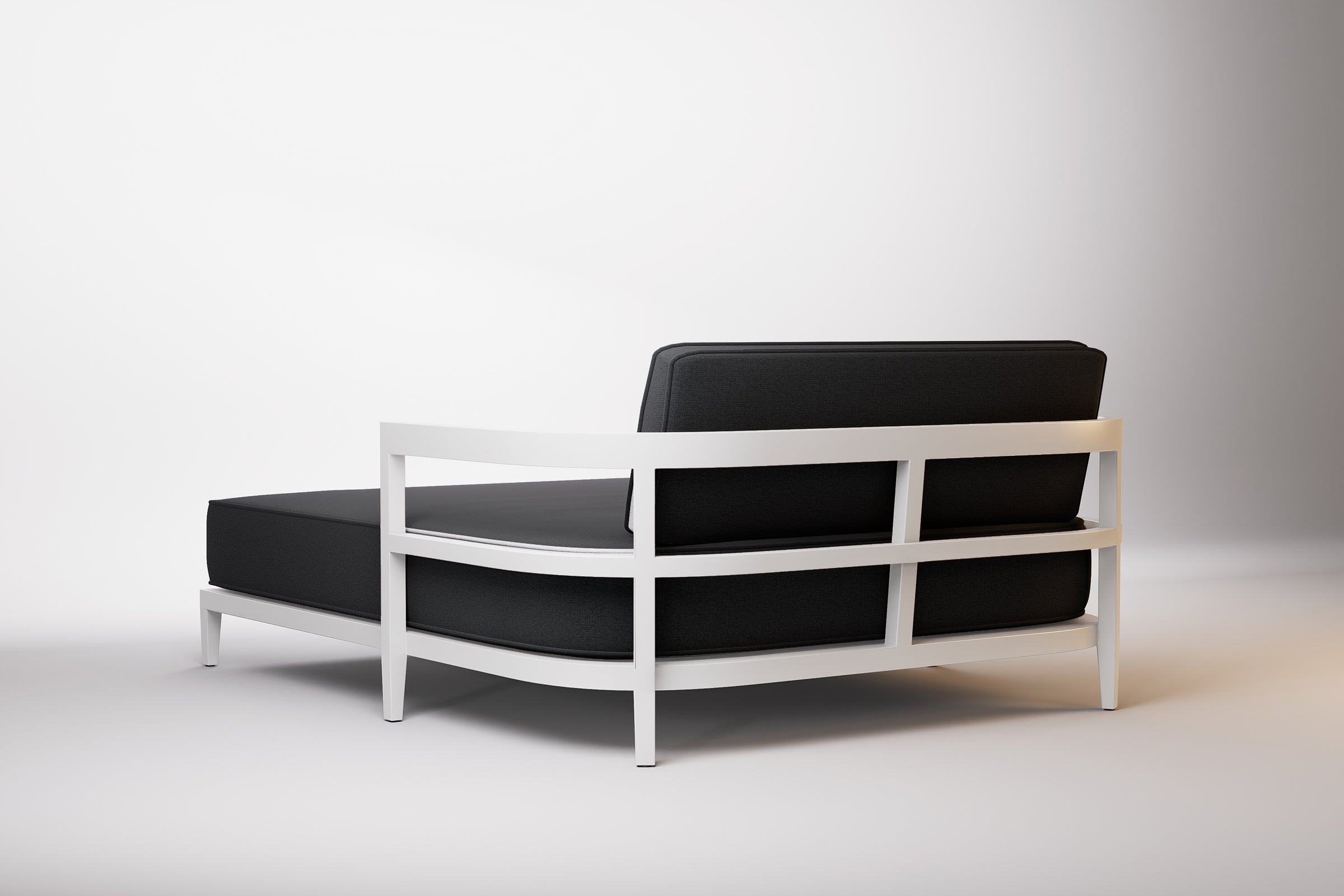 Rome Outdoor Daybed Aluminium Teak