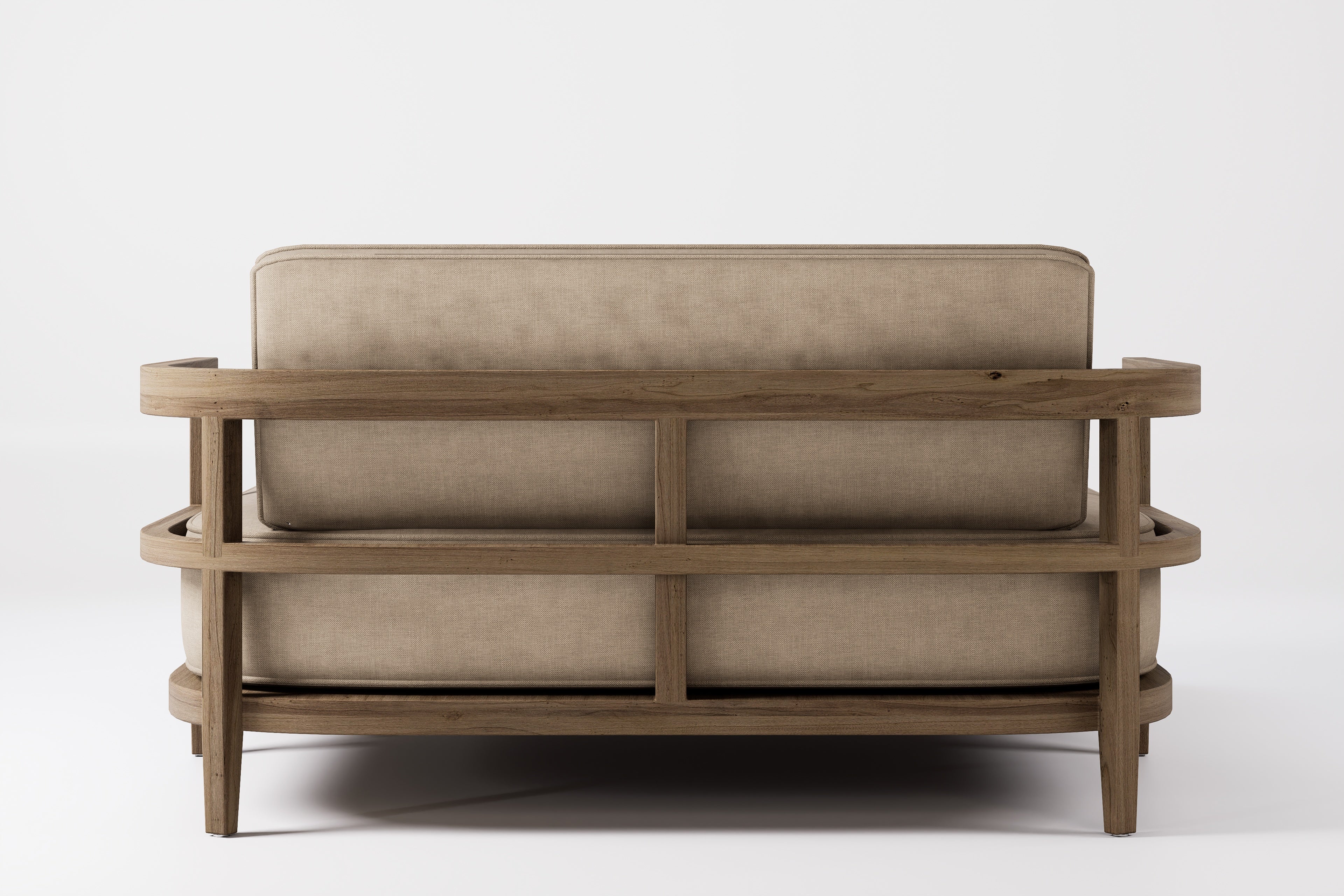 Rome Double Outdoor Daybed Teak