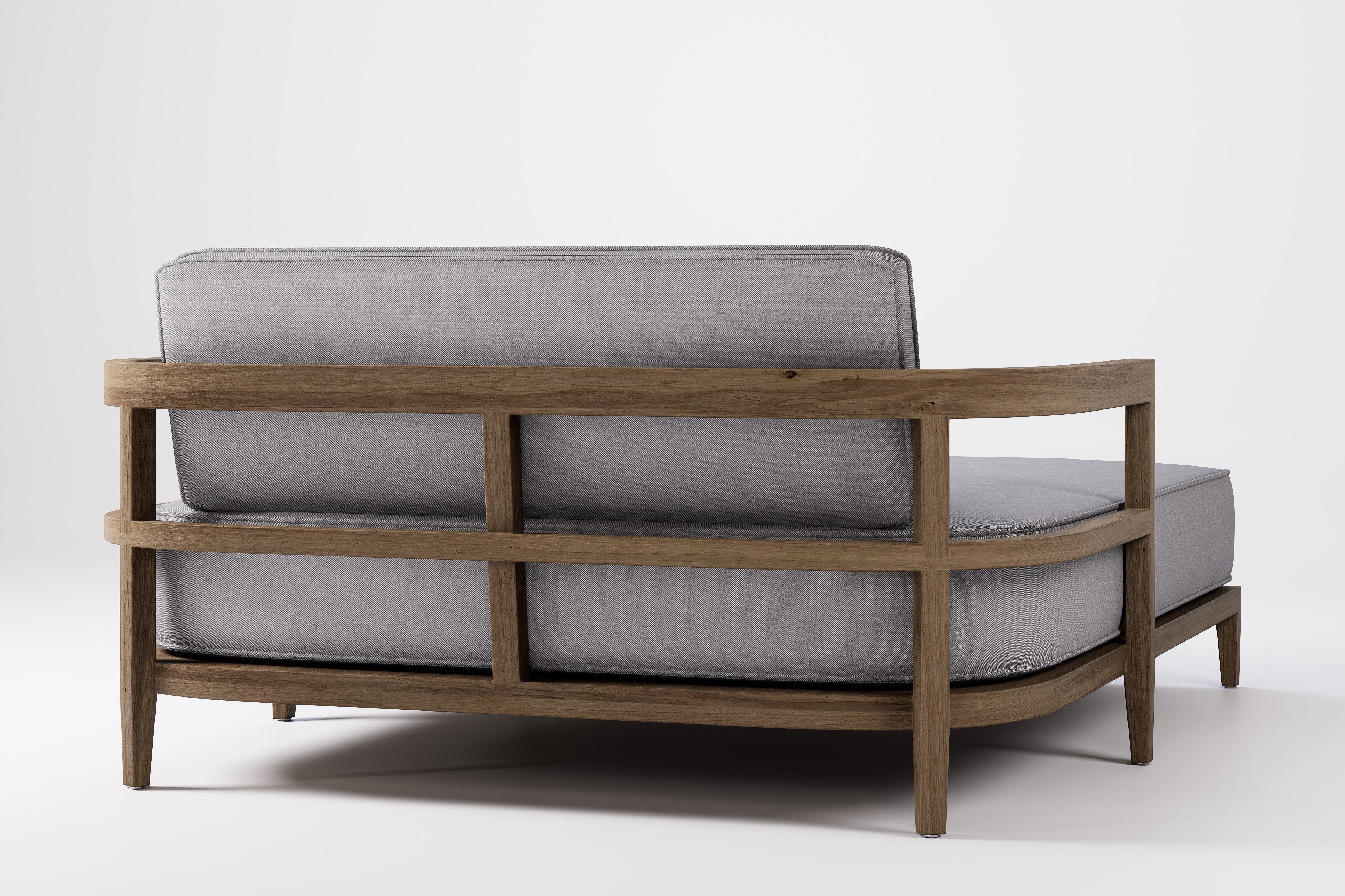 Rome Double Outdoor Daybed Teak