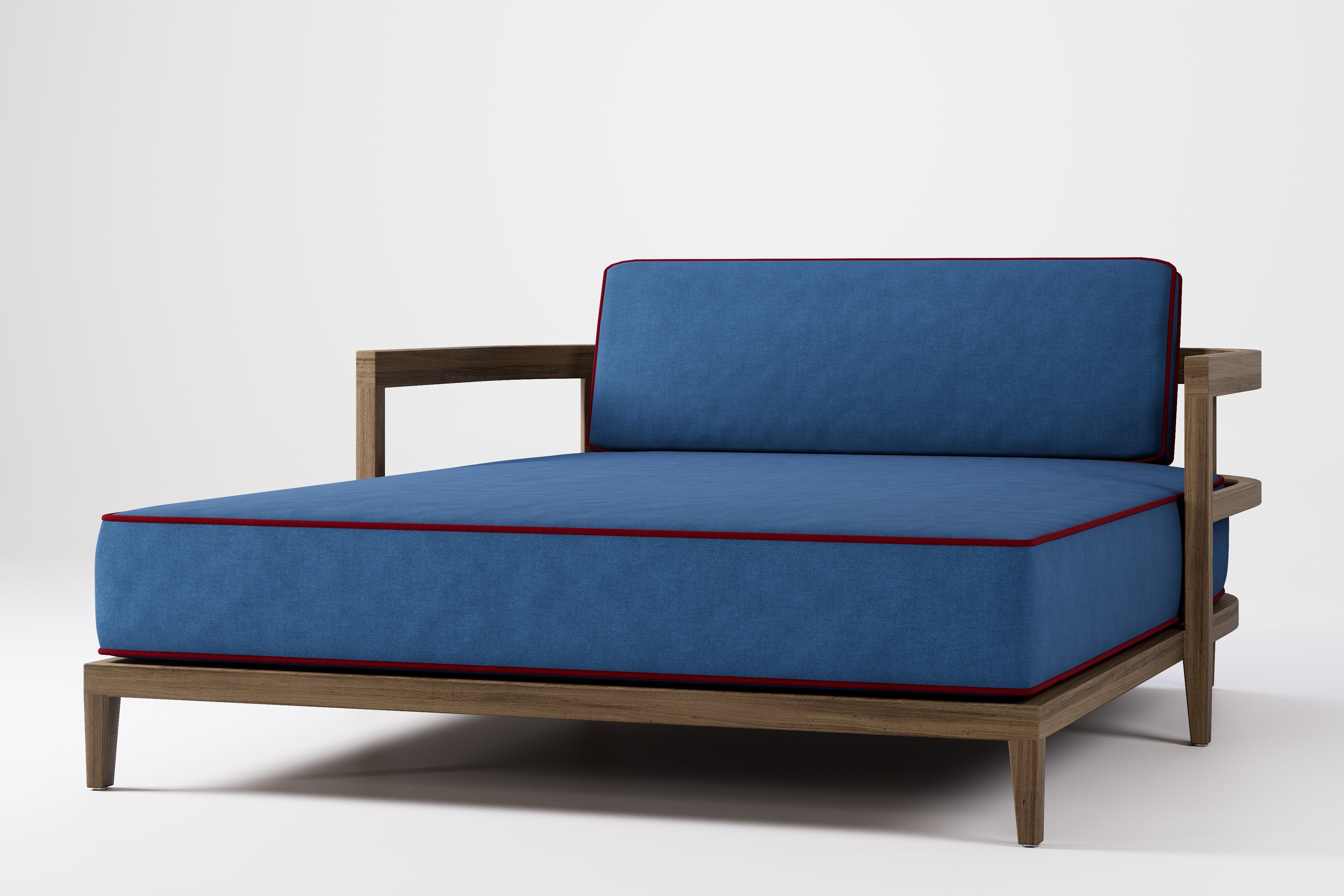 Rome Double Outdoor Daybed Teak