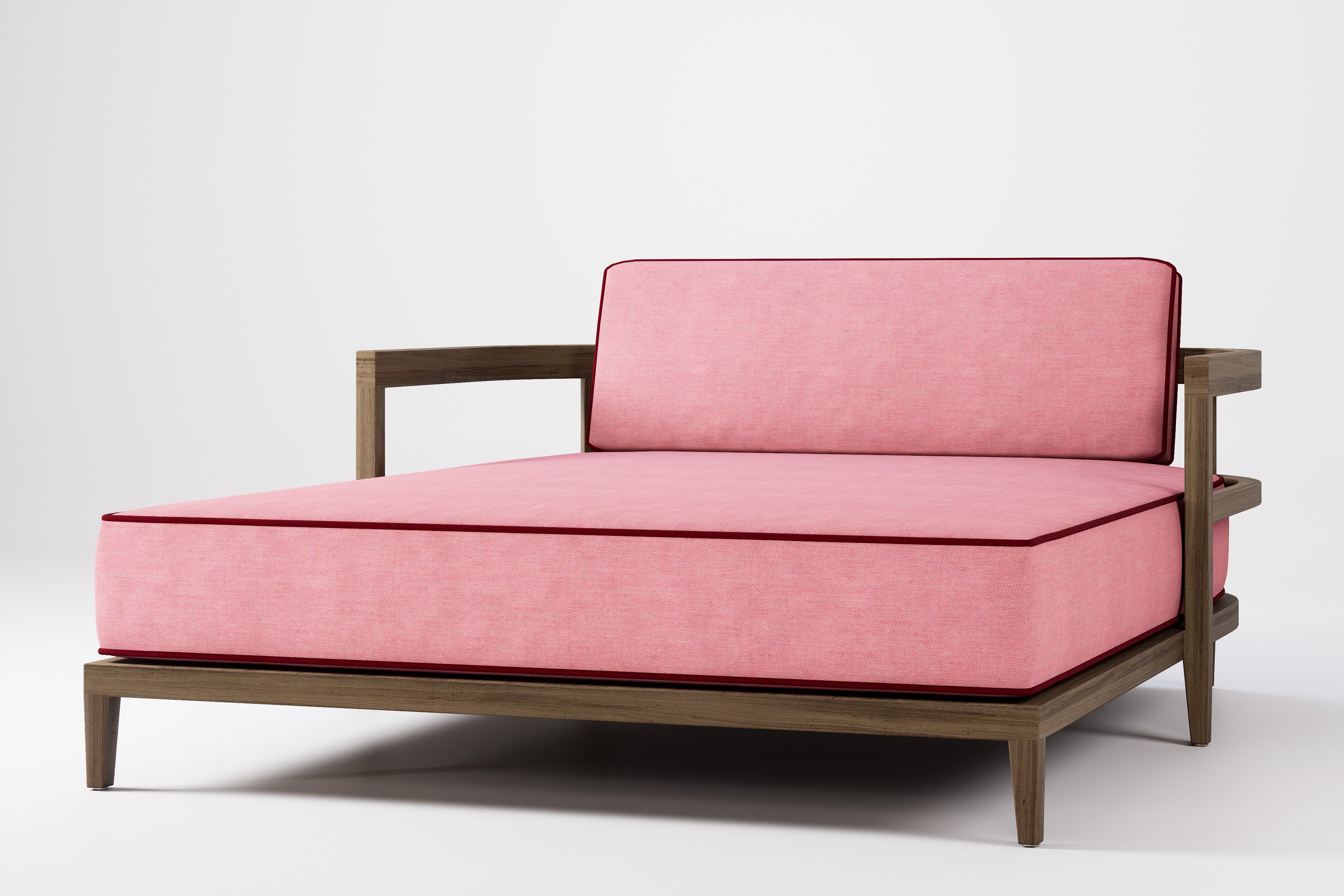 Rome Double Outdoor Daybed Teak