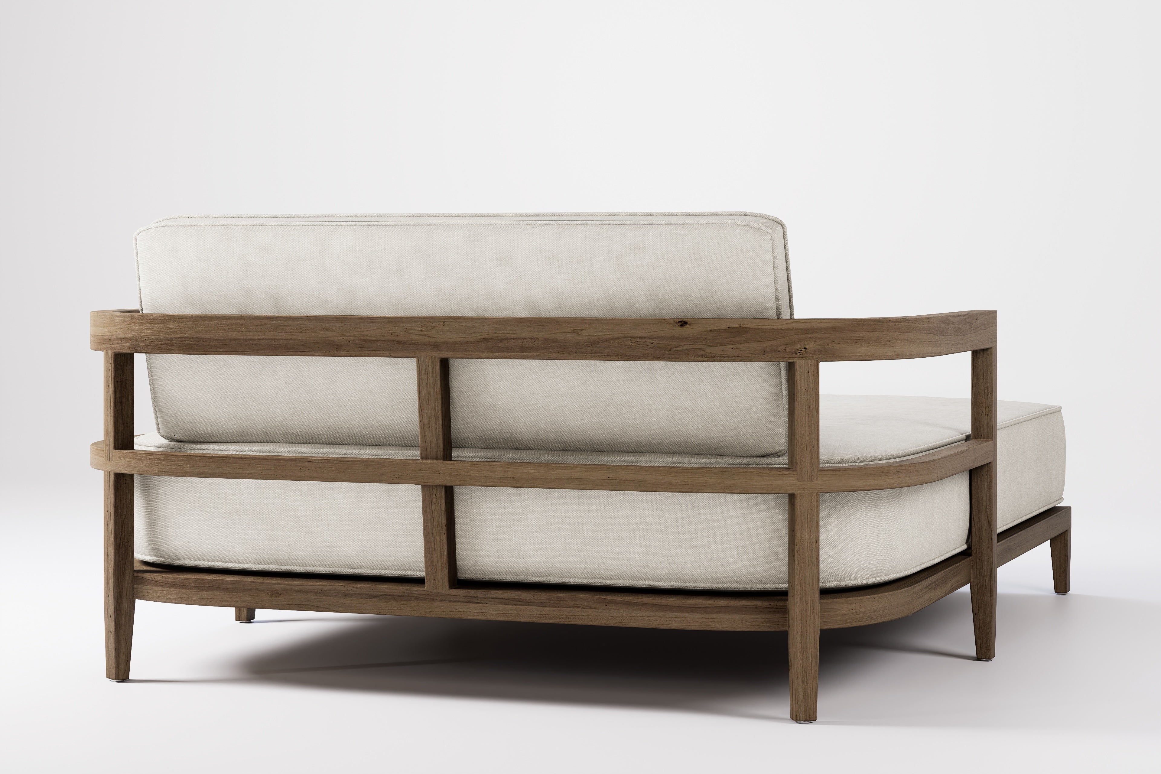 Rome Double Outdoor Daybed Teak