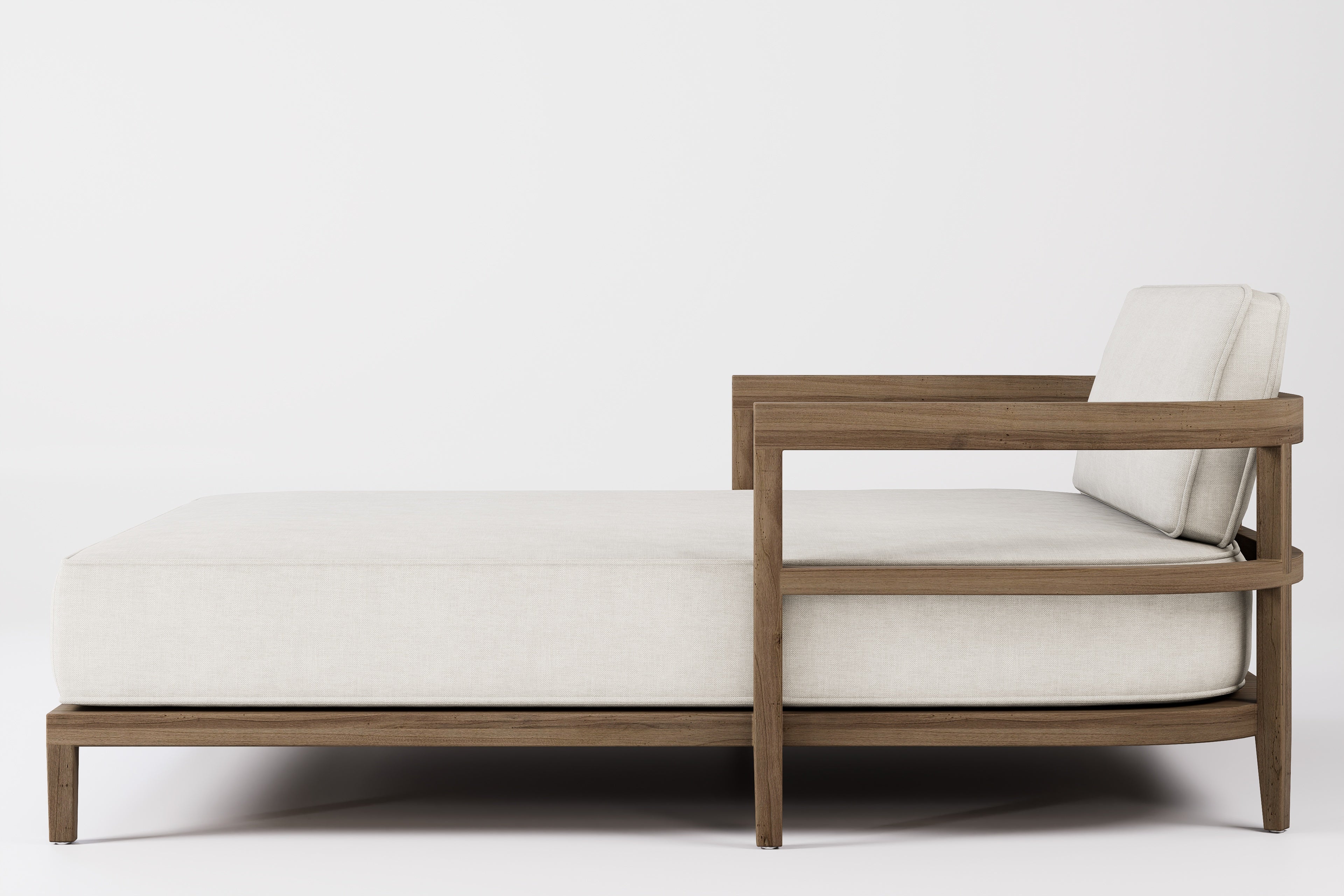 Rome Double Outdoor Daybed Teak