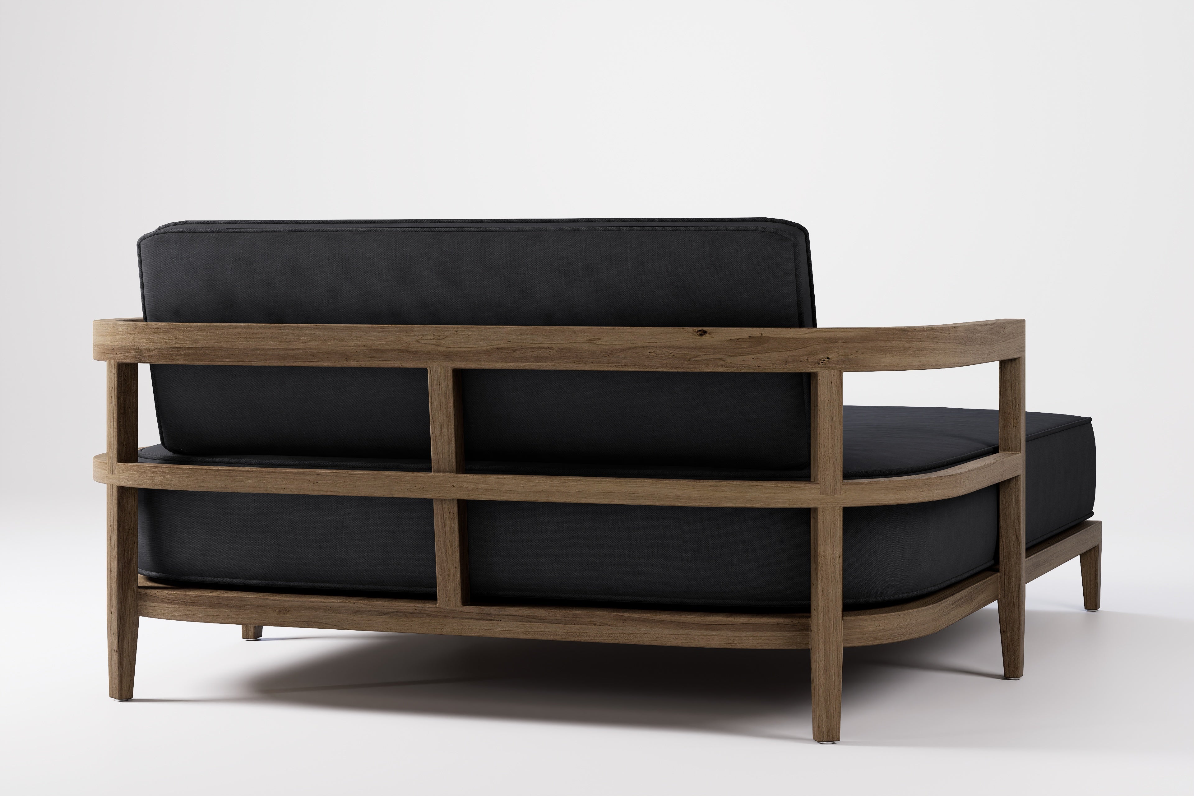 Rome Double Outdoor Daybed Teak