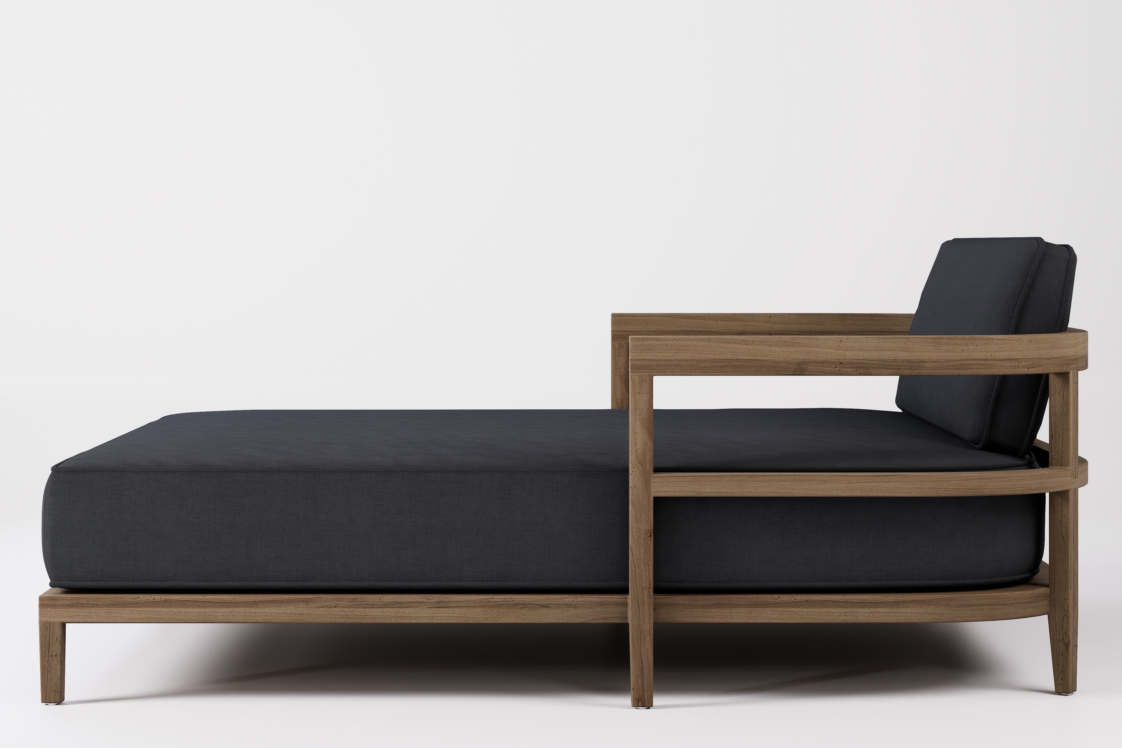 Rome Double Outdoor Daybed Teak