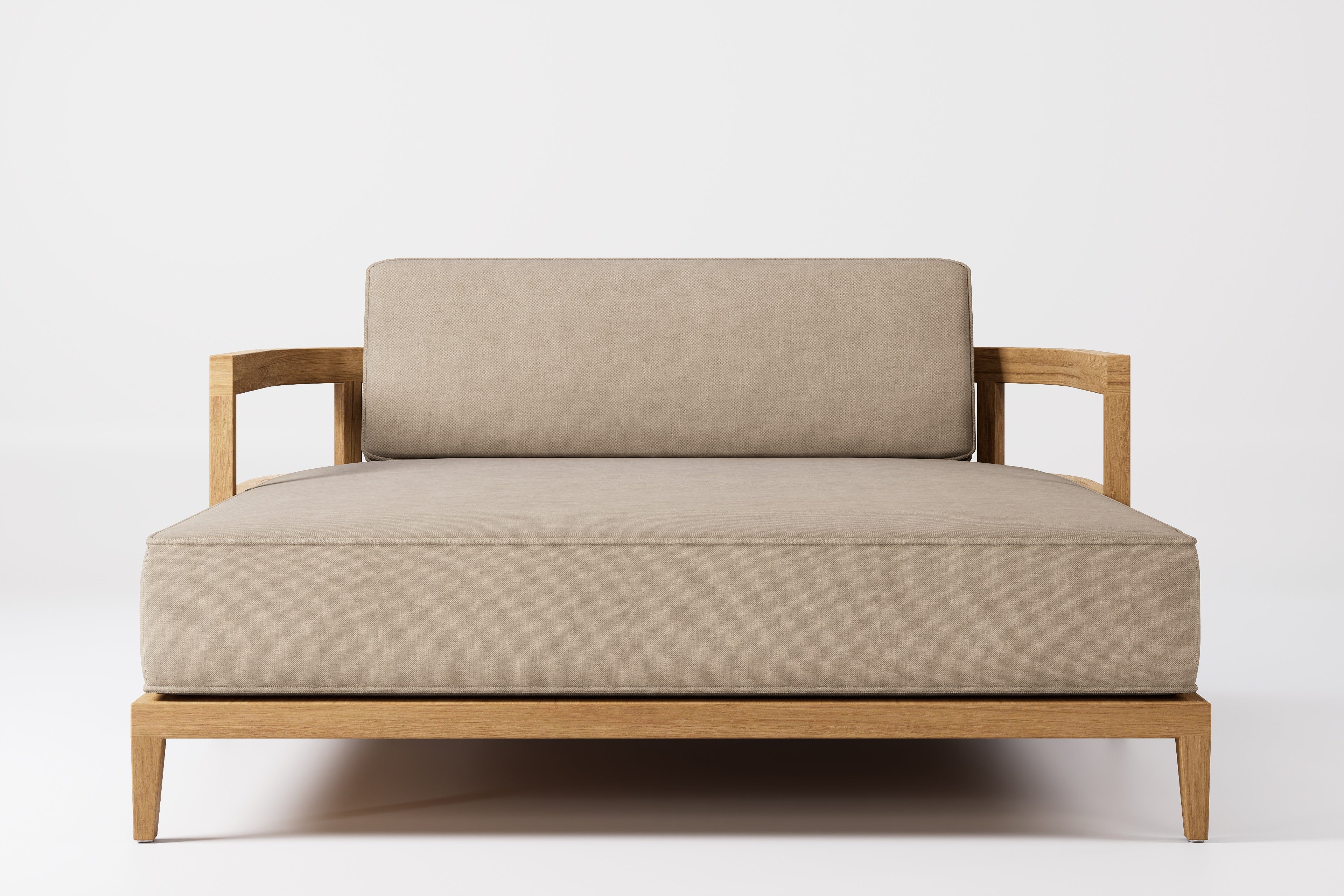 Rome Double Outdoor Daybed Teak