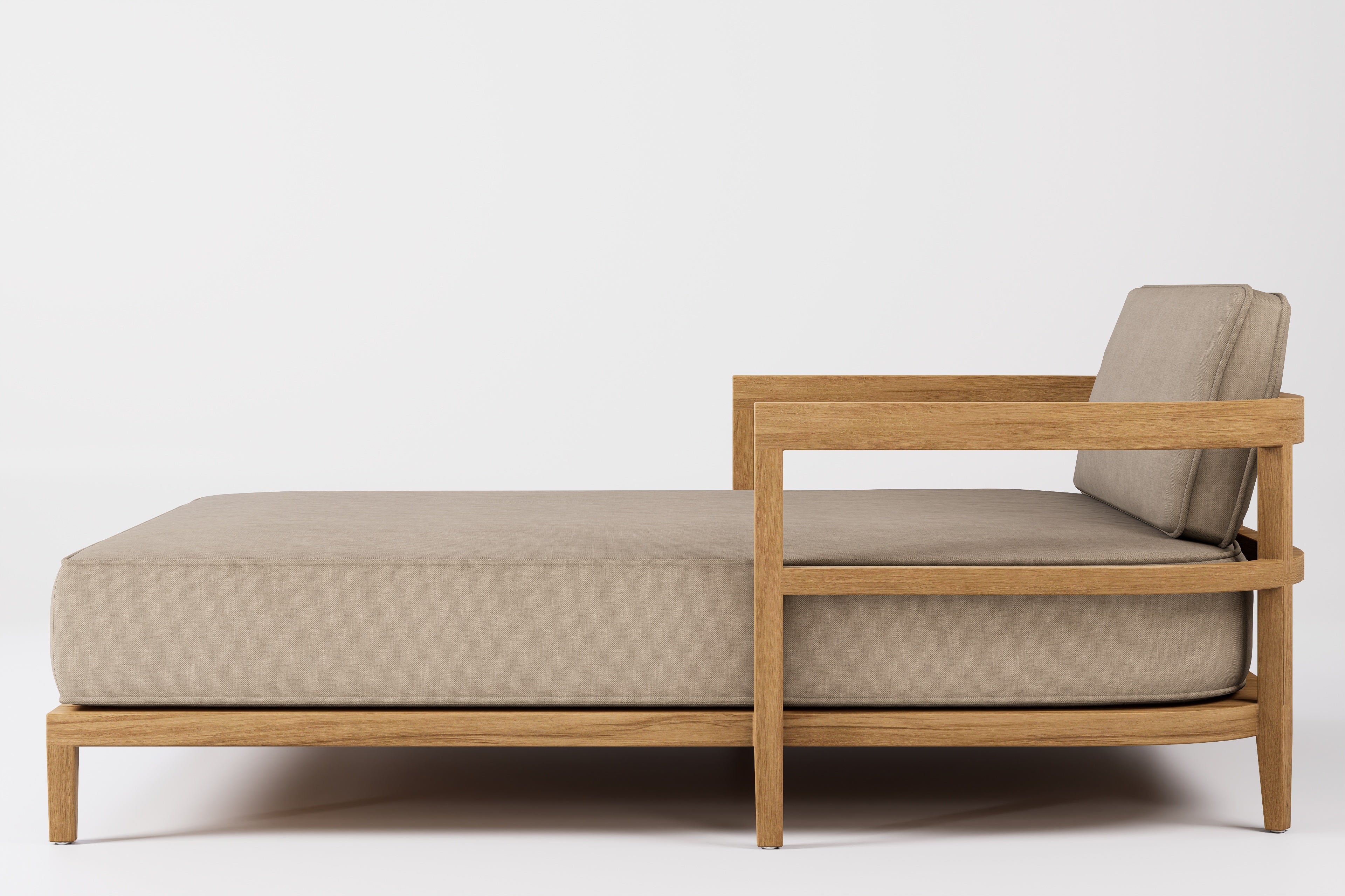 Rome Double Outdoor Daybed Teak