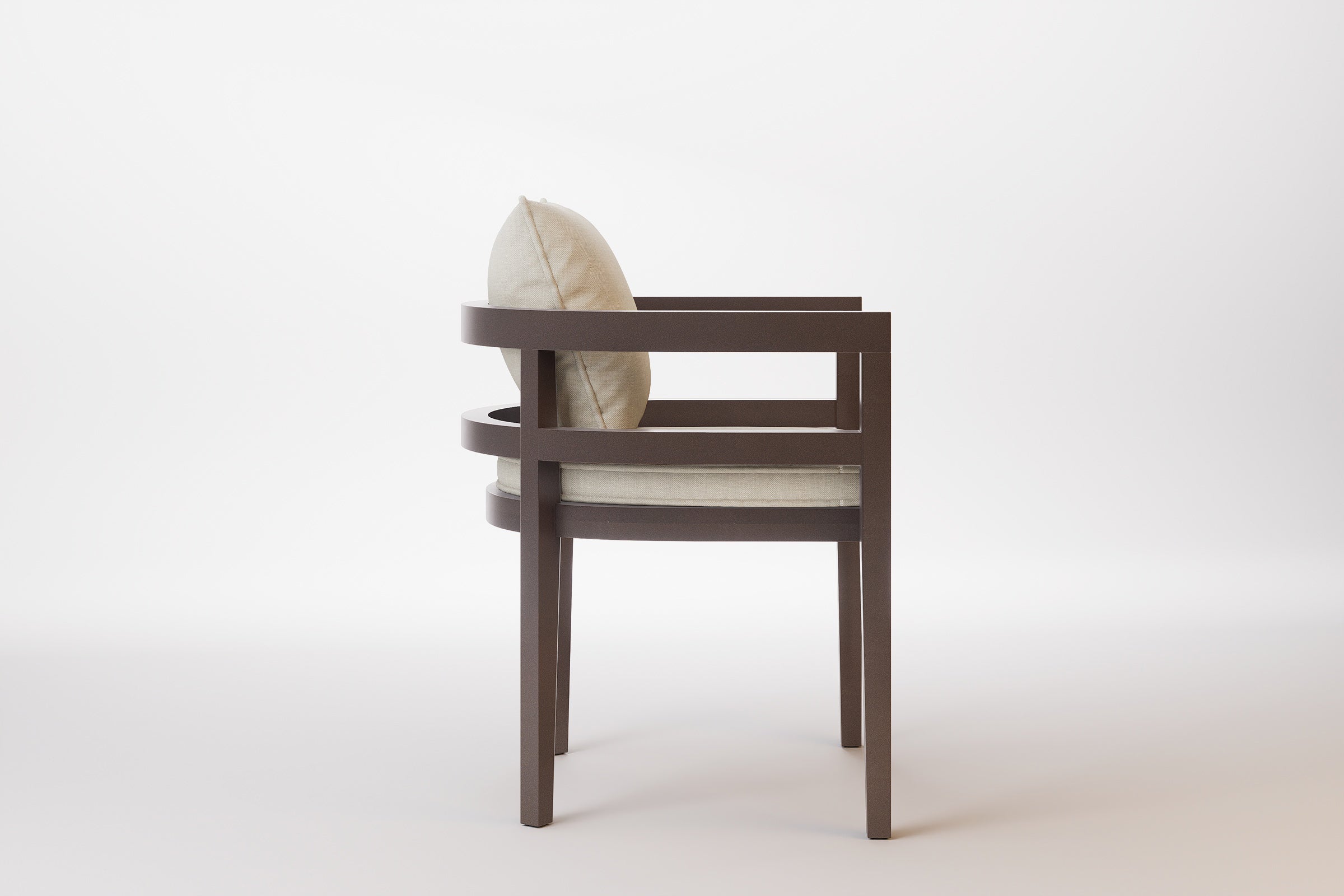 Rome Outdoor Dining Chair Aluminium