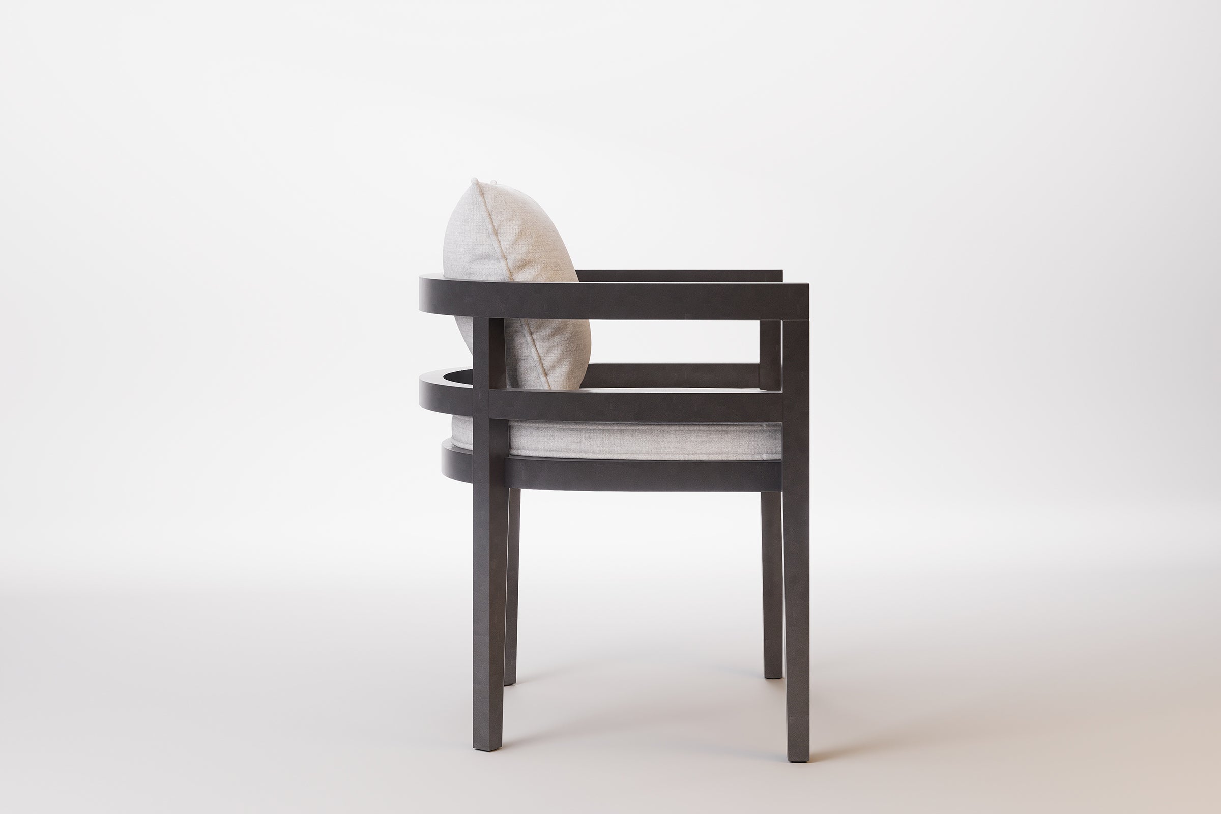 Rome Outdoor Dining Chair Aluminium