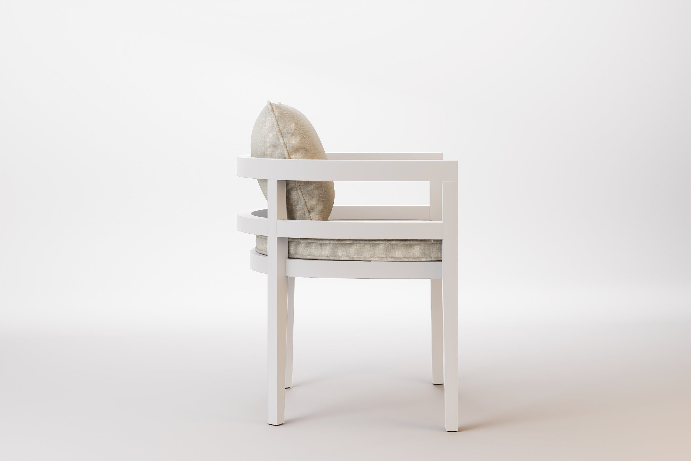 Rome Outdoor Dining Chair Aluminium