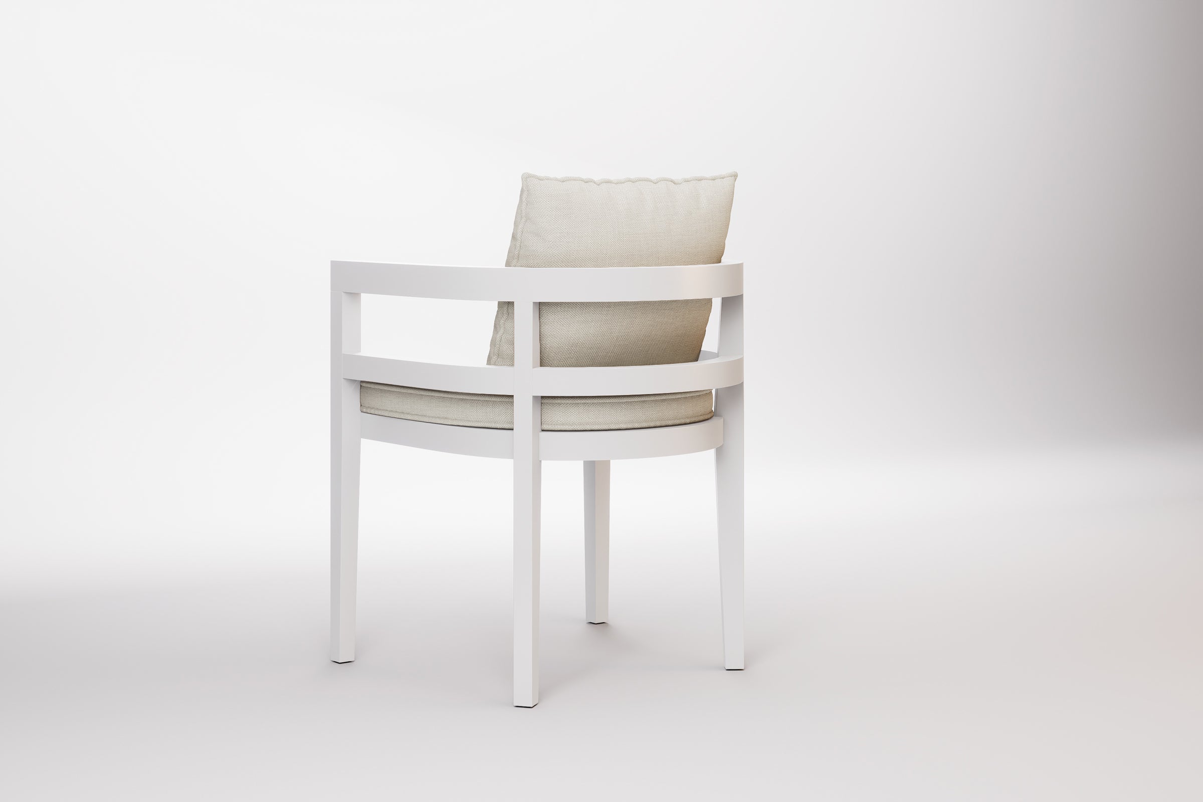 Rome Outdoor Dining Chair Aluminium