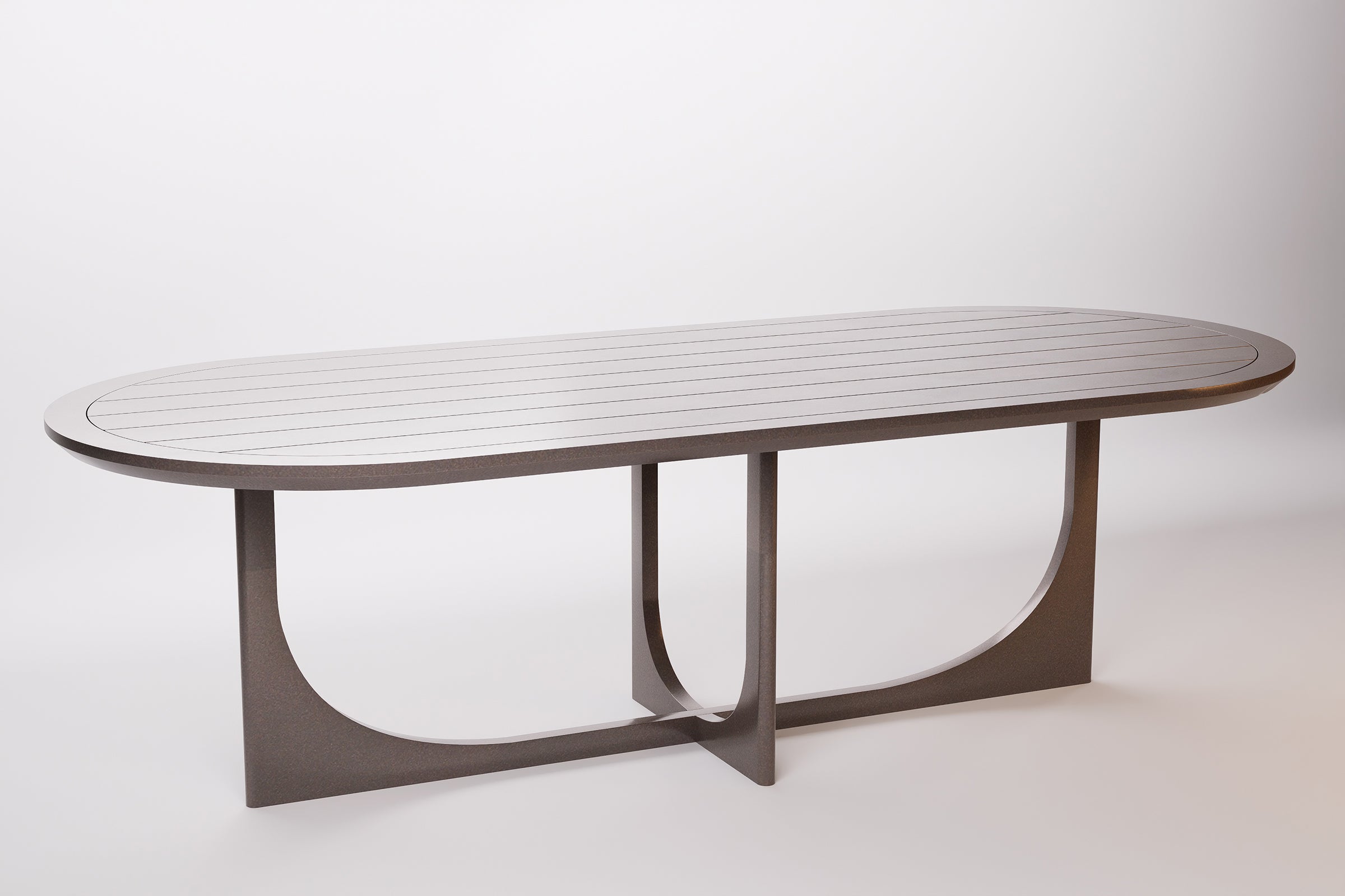 Rome Outdoor Dining Table Aluminium