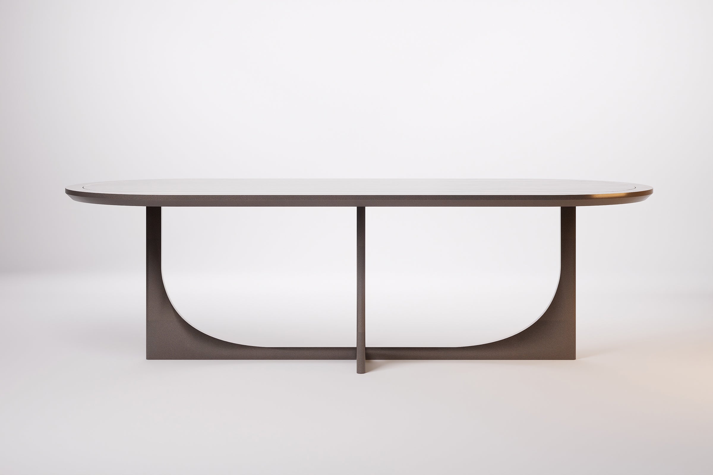 Rome Outdoor Dining Table Aluminium