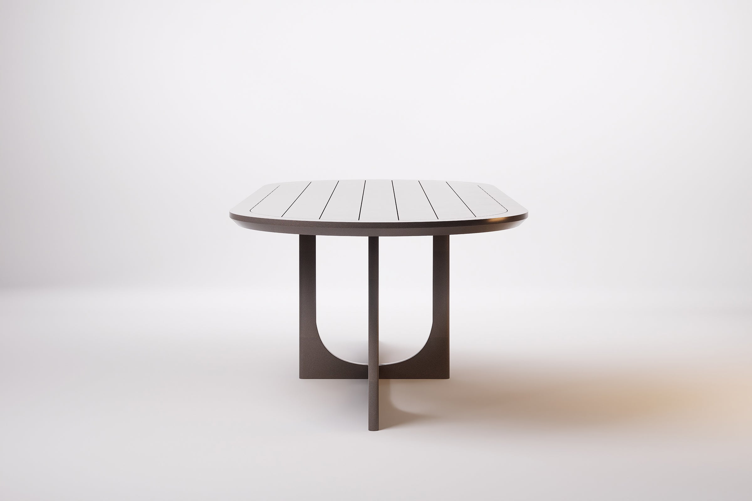 Rome Outdoor Dining Table Aluminium
