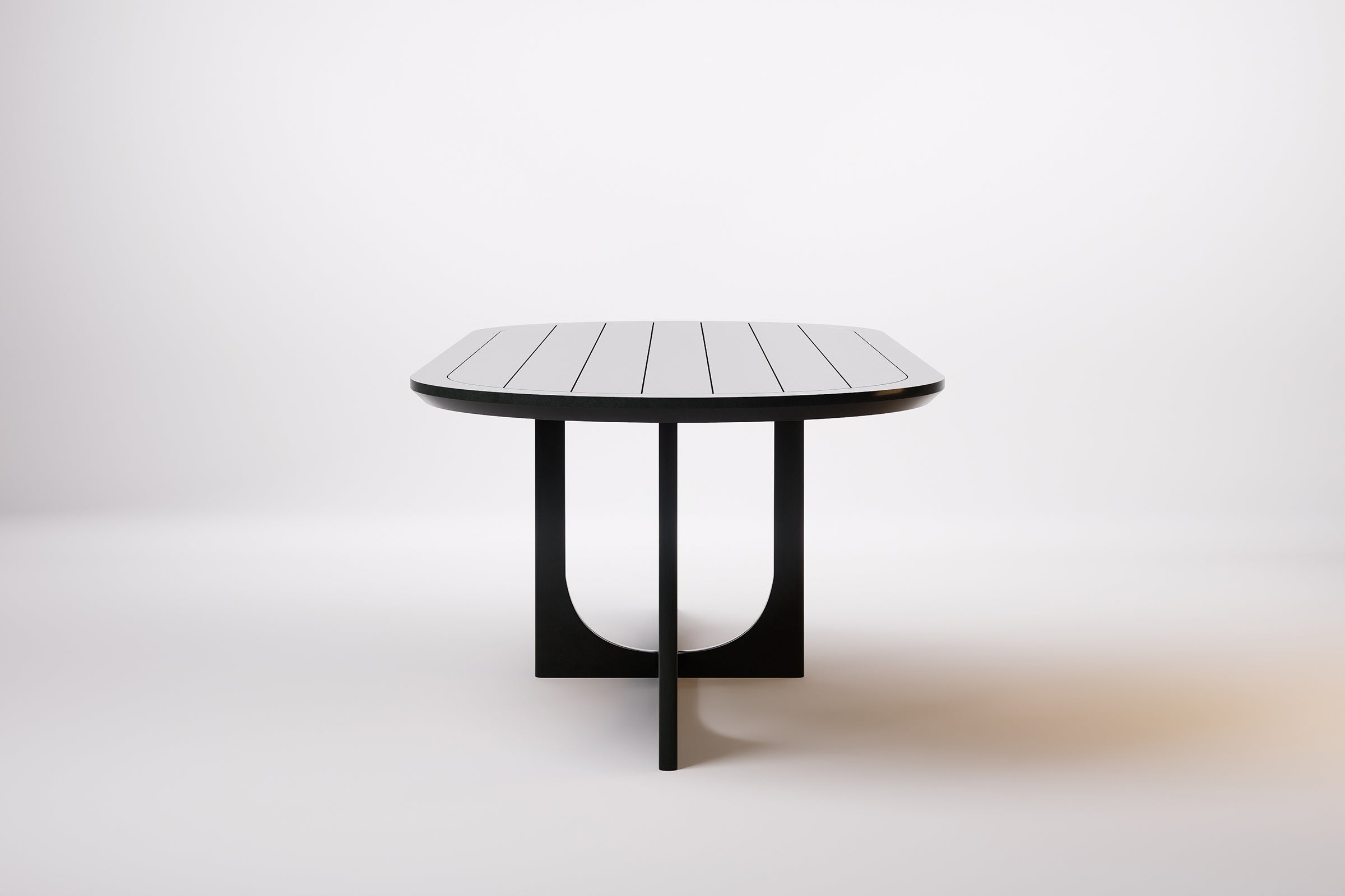 Rome Outdoor Dining Table Aluminium