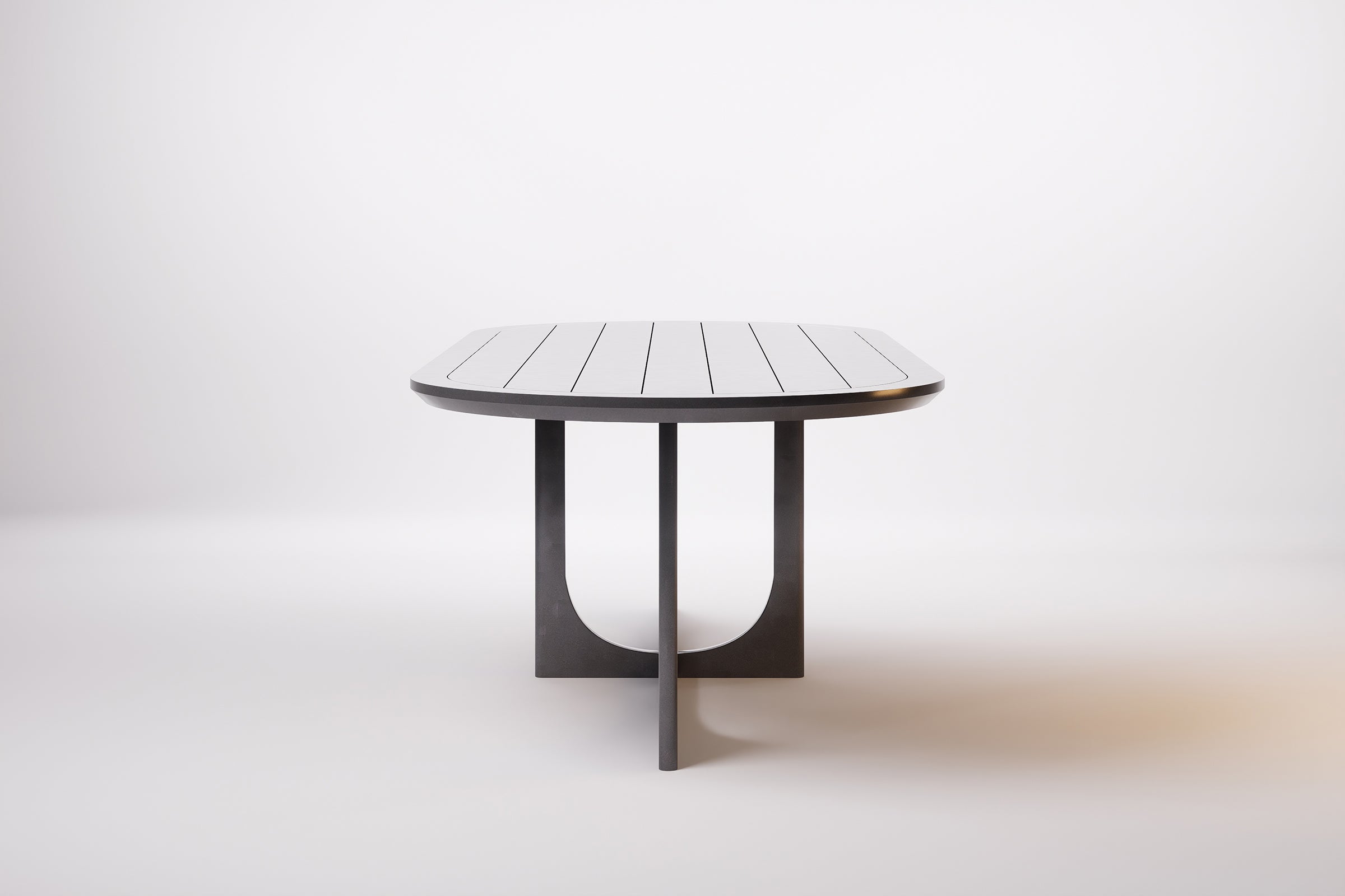 Rome Outdoor Dining Table Aluminium