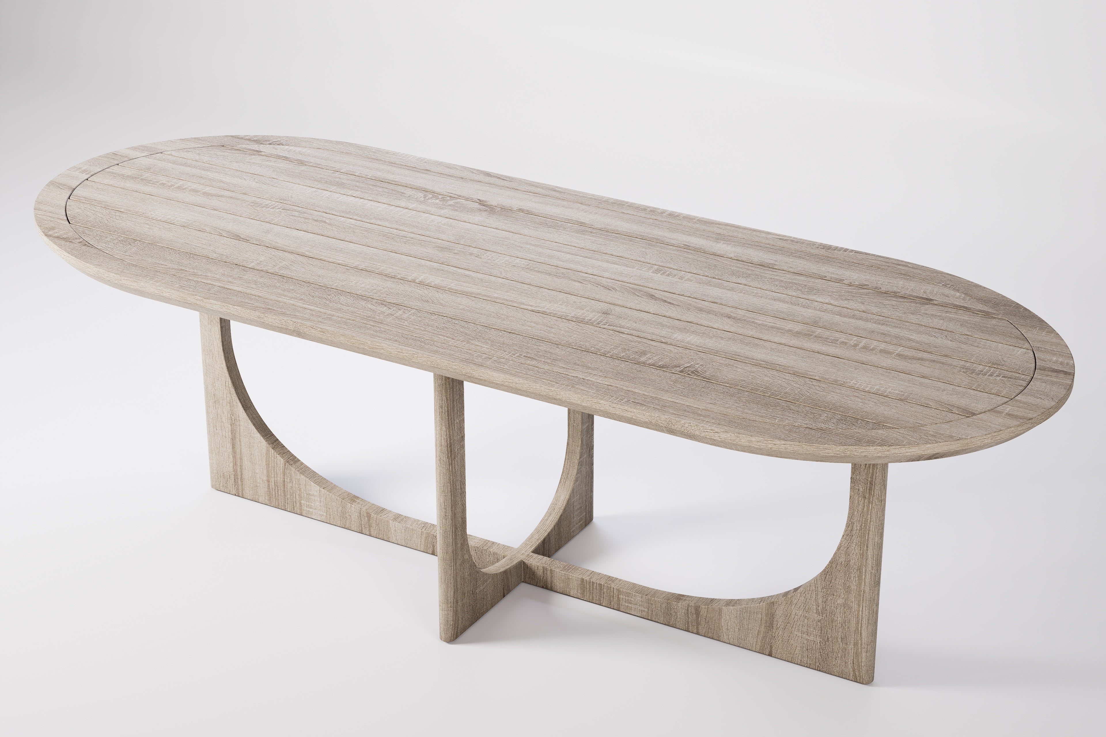 Rome Outdoor Dining Table Teak