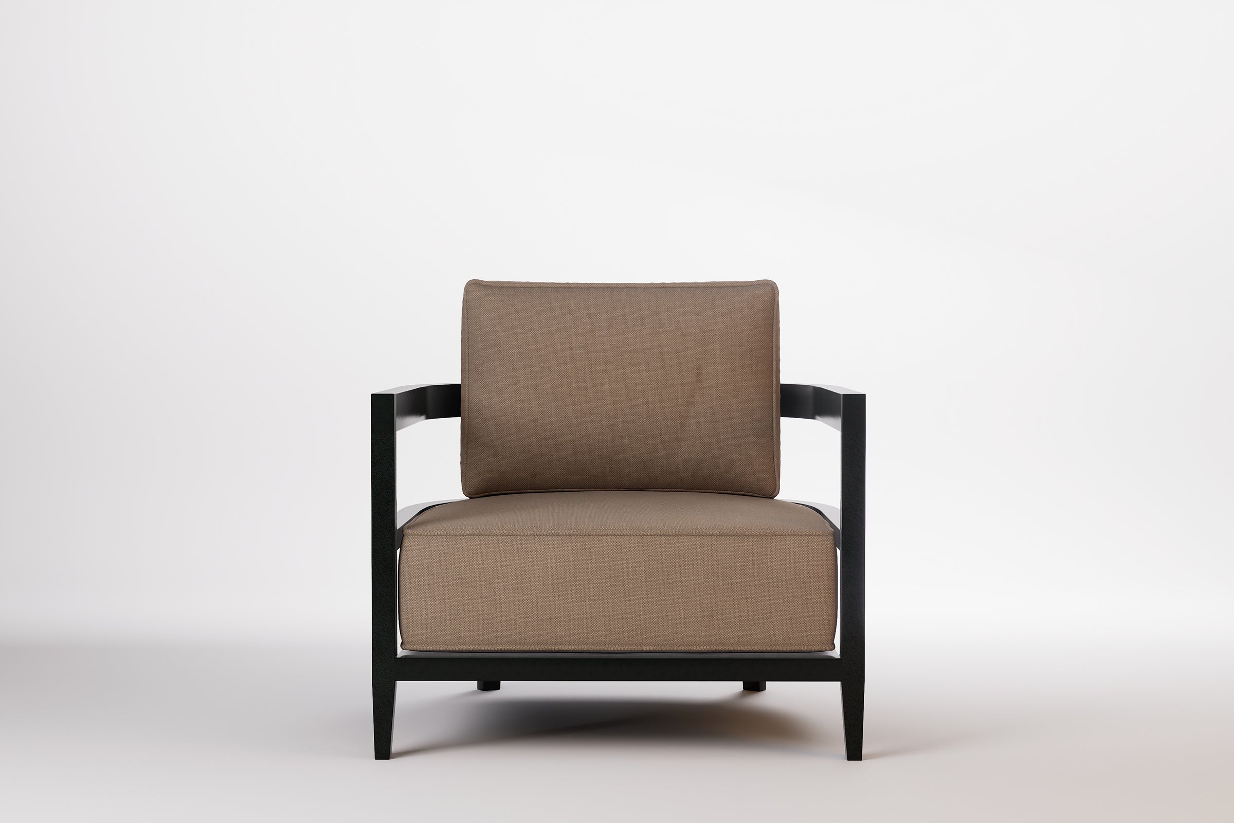 Rome Outdoor Lounge Armchair Aluminium