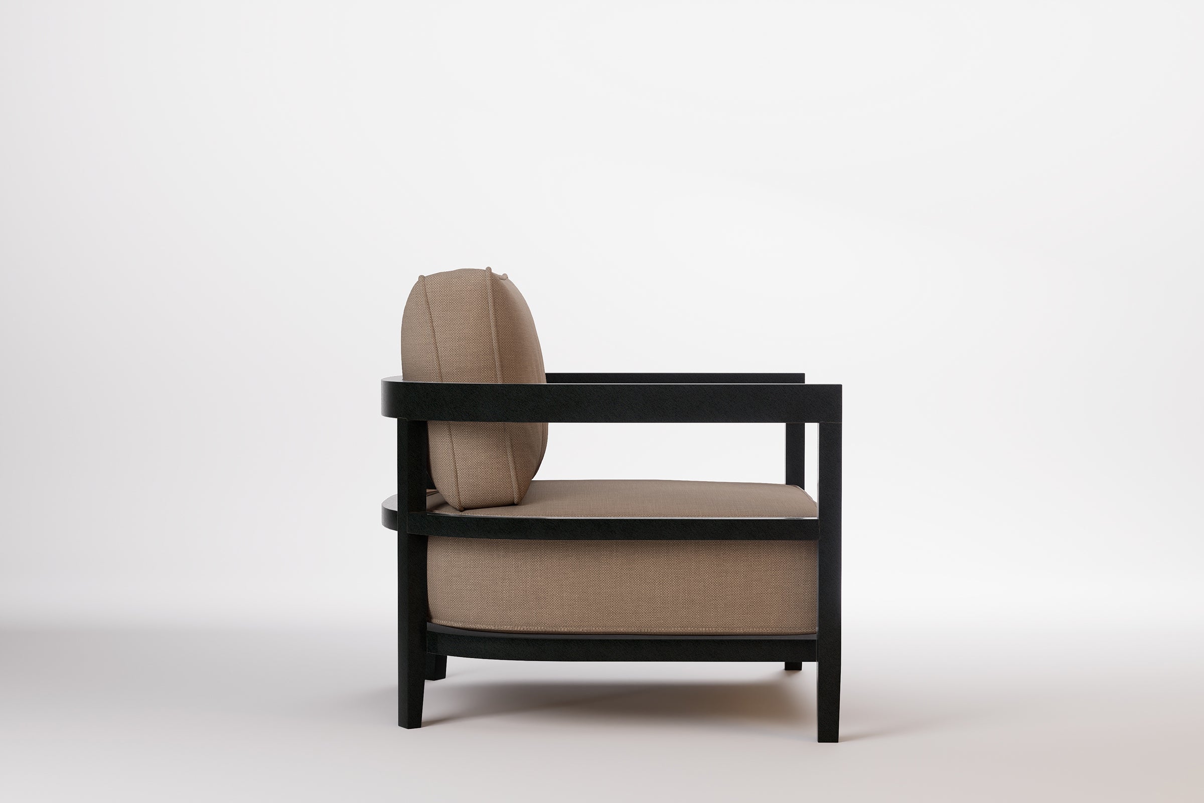 Rome Outdoor Lounge Armchair Aluminium
