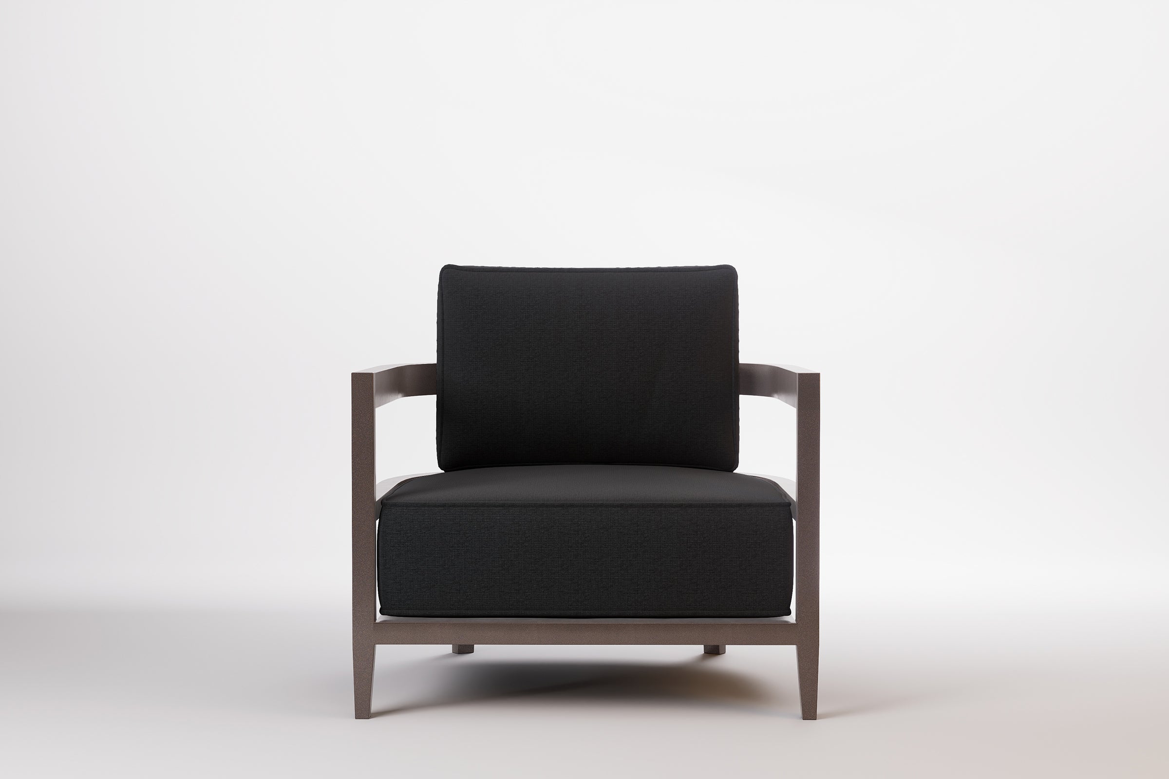 Rome Outdoor Lounge Armchair Aluminium