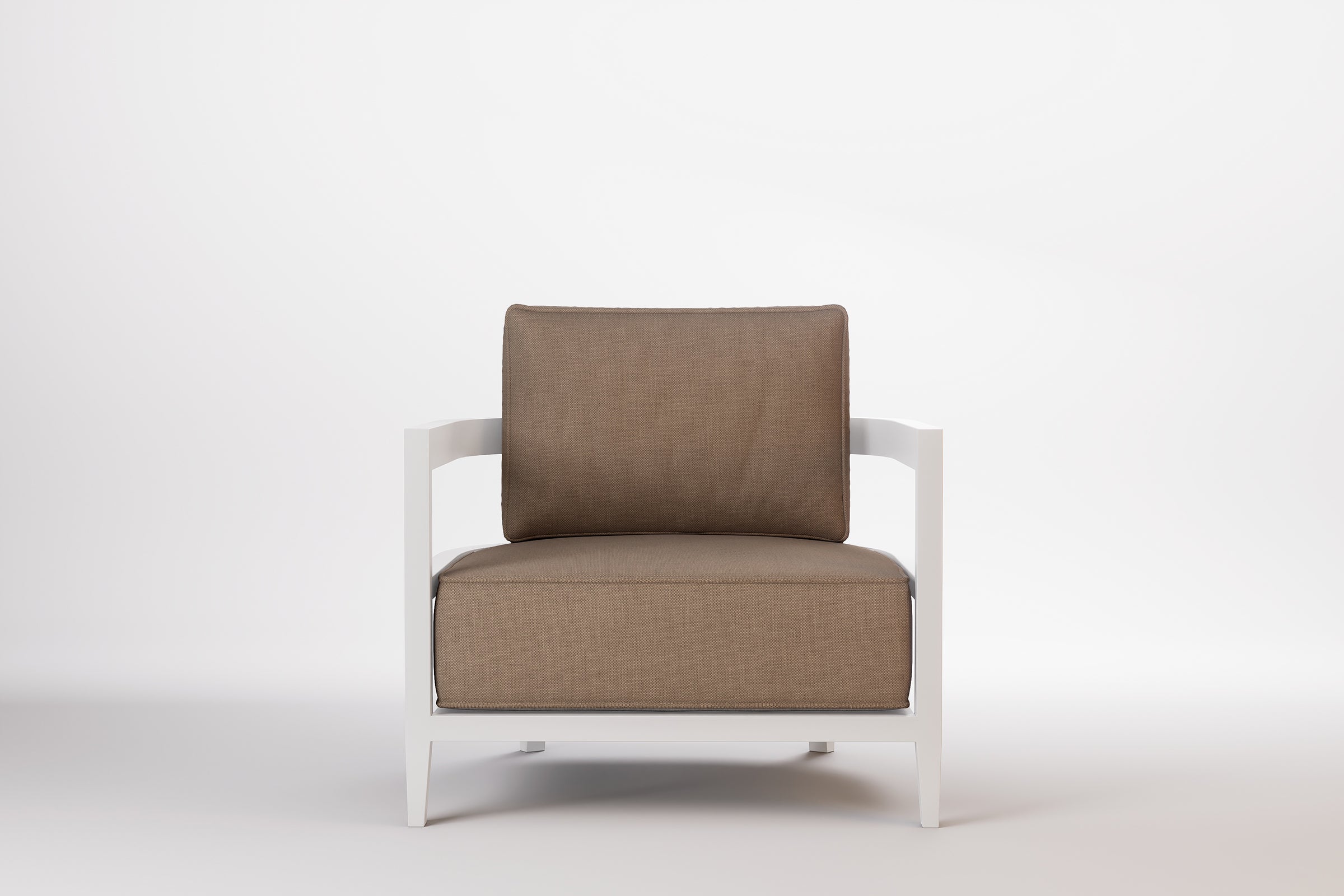 Rome Outdoor Lounge Armchair Aluminium