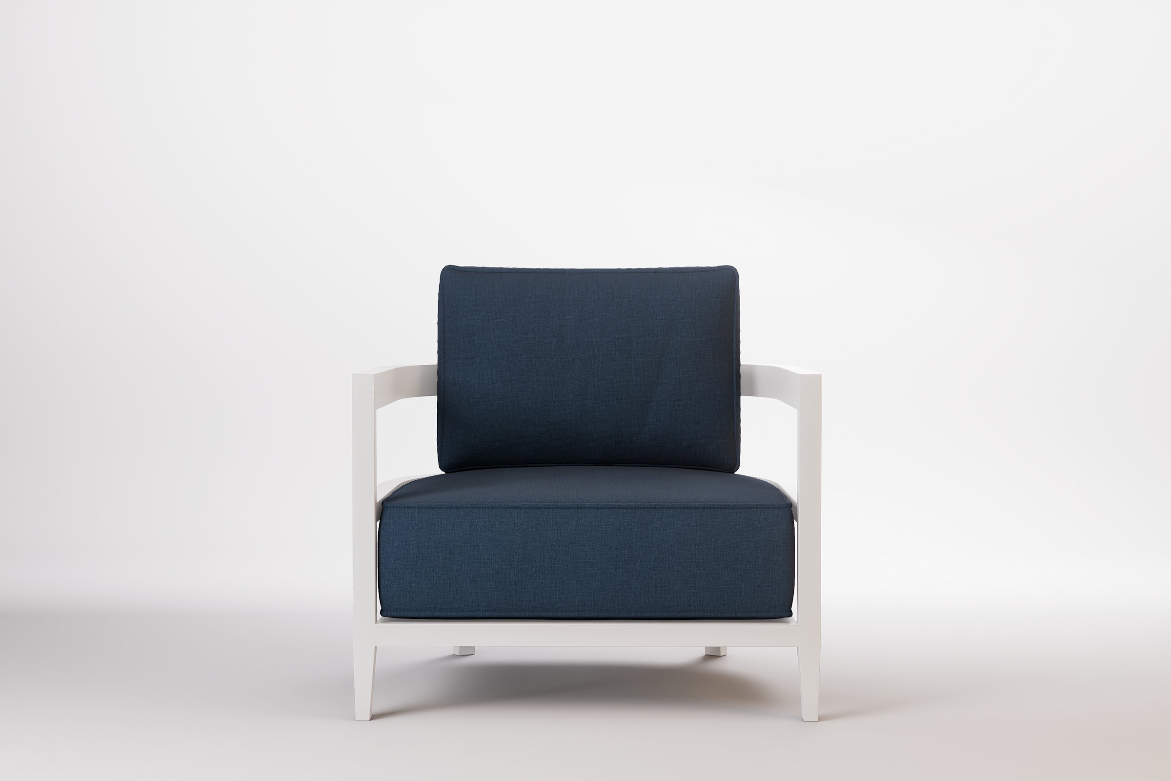 Rome Outdoor Lounge Armchair Aluminium