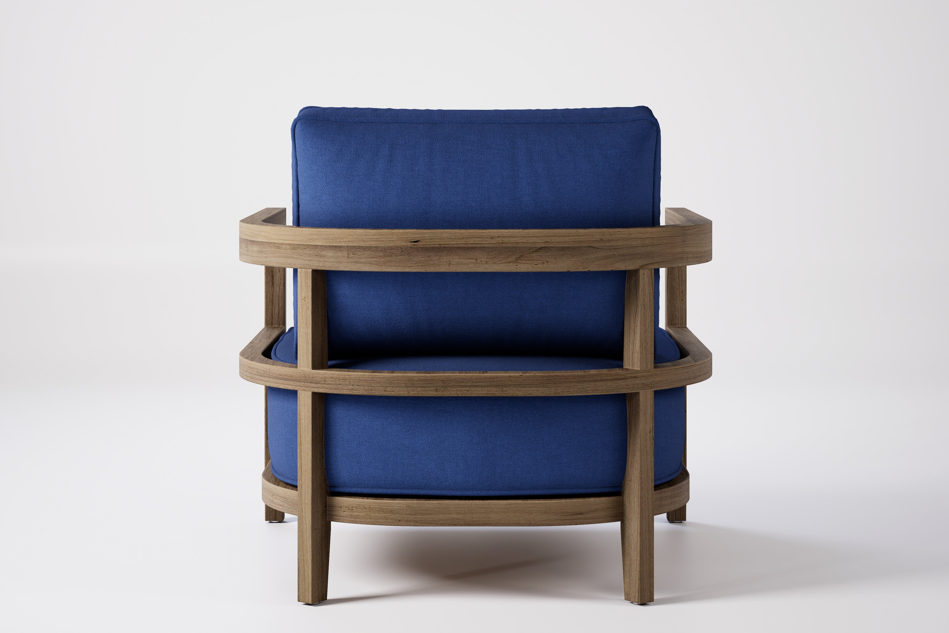 Rome Outdoor Lounge Armchair Teak