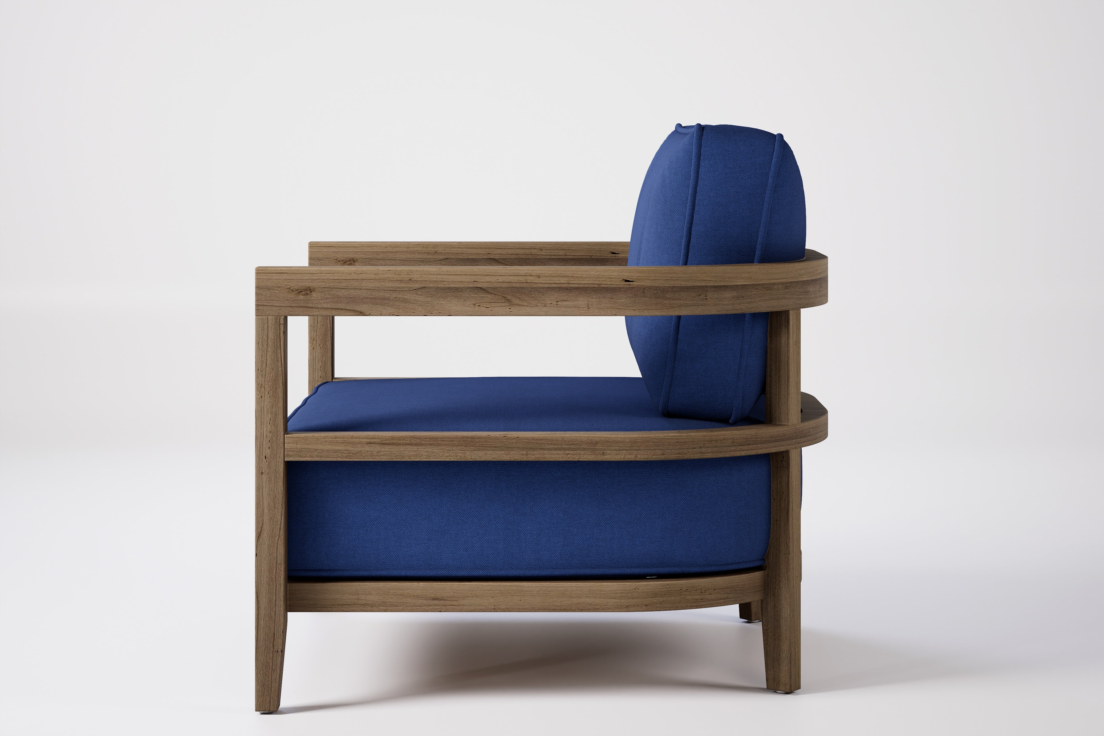 Rome Outdoor Lounge Armchair Teak