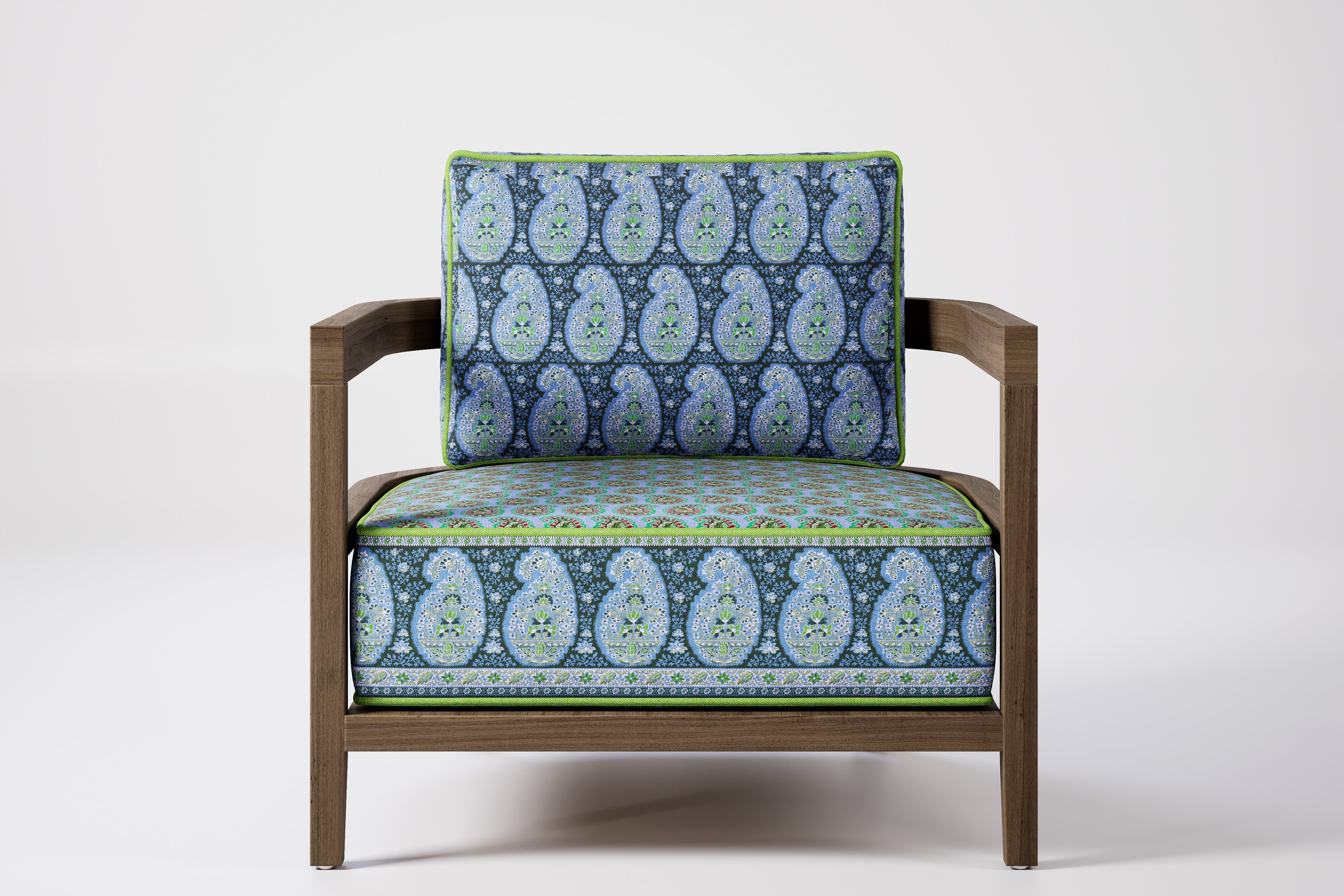 Rome Outdoor Lounge Armchair Teak (Boteh)