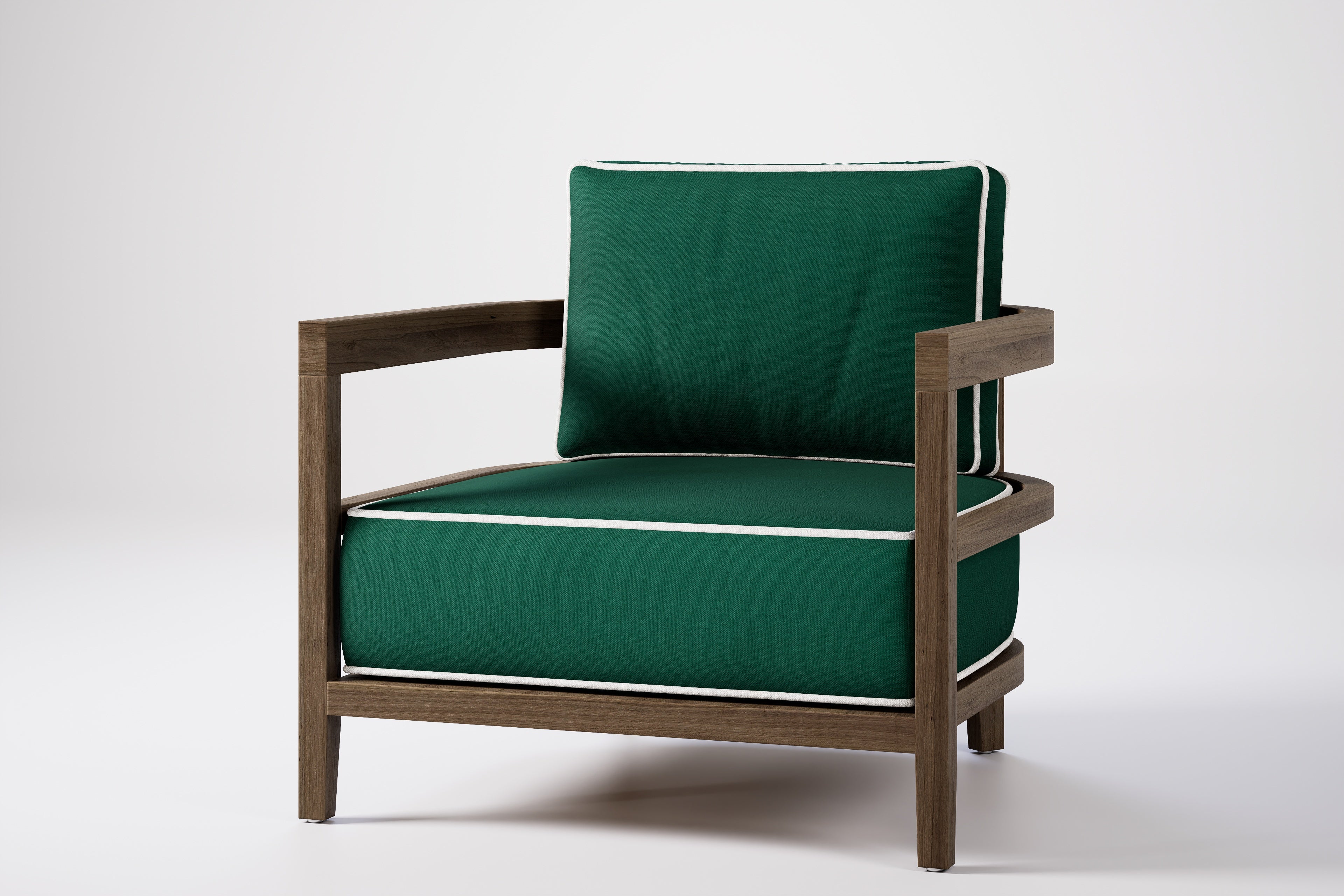 Rome Outdoor Lounge Armchair Teak