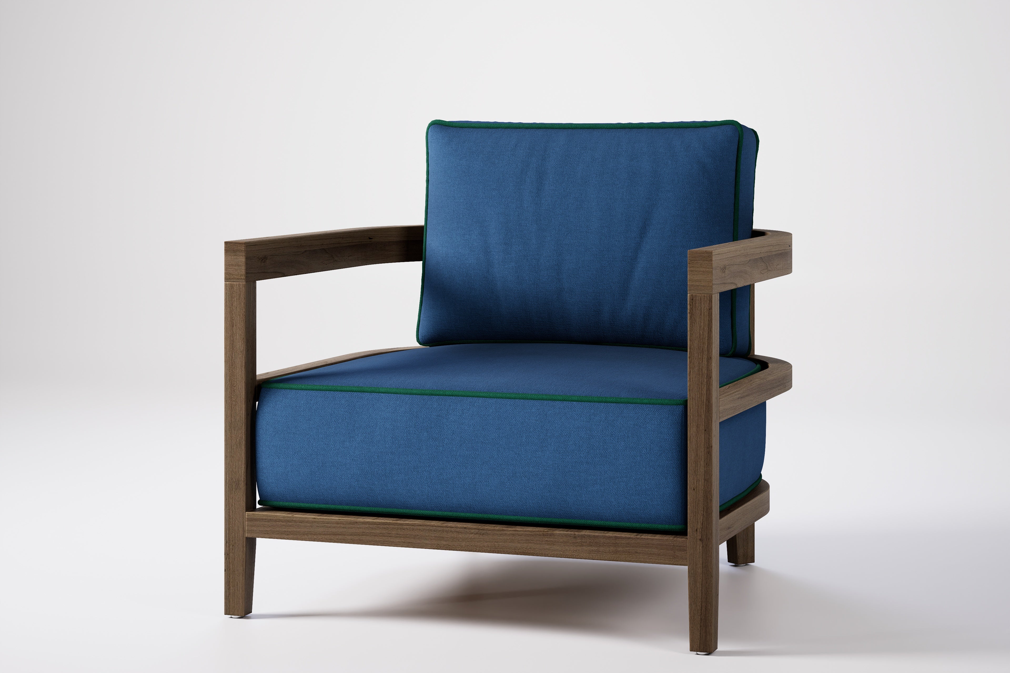 Rome Outdoor Lounge Armchair Teak