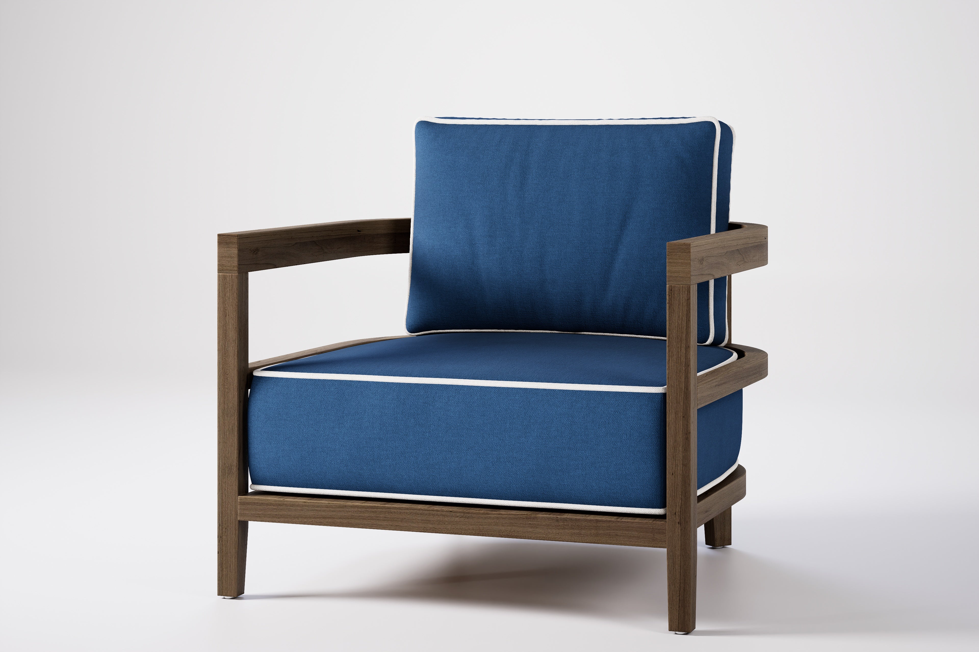 Rome Outdoor Lounge Armchair Teak