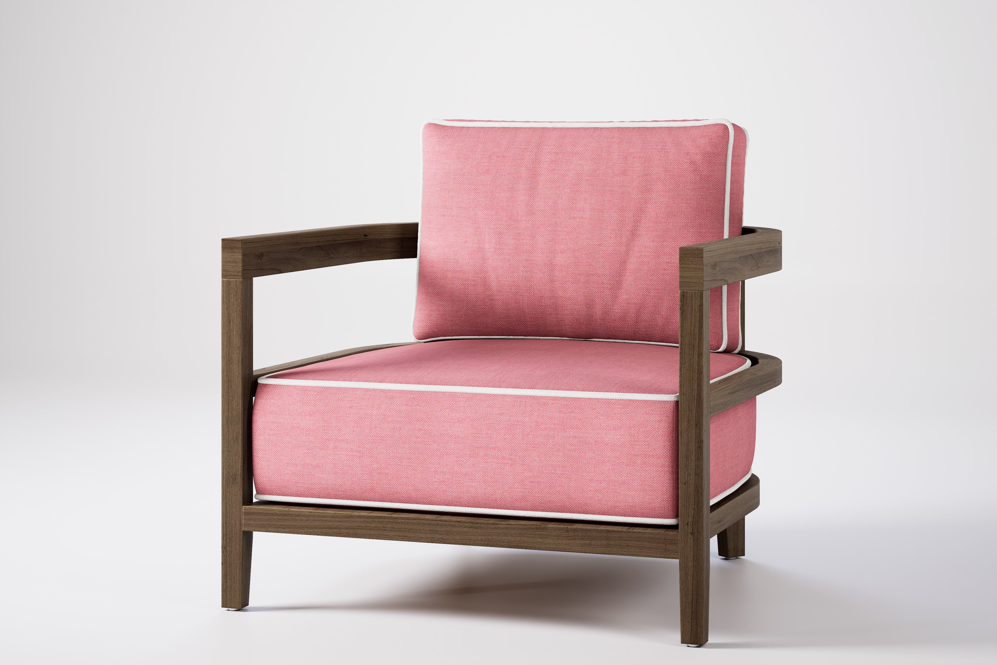 Rome Outdoor Lounge Armchair Teak