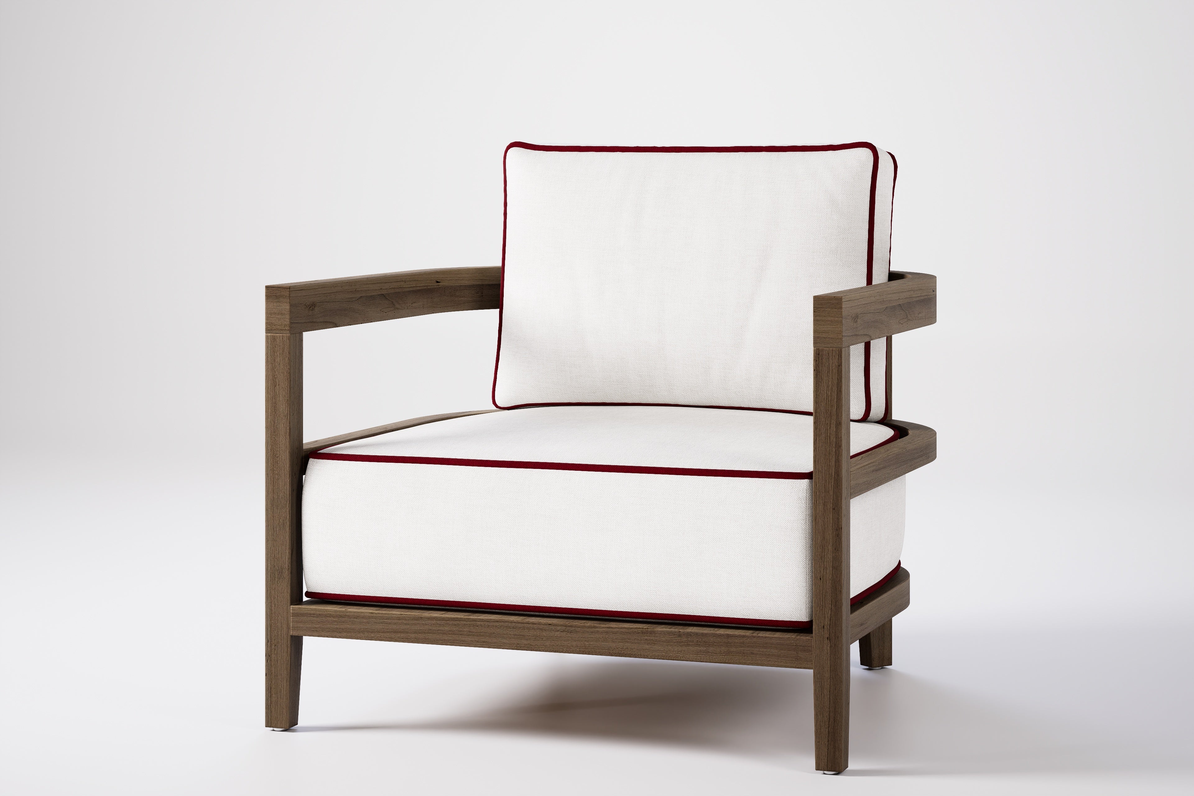 Rome Outdoor Lounge Armchair Teak