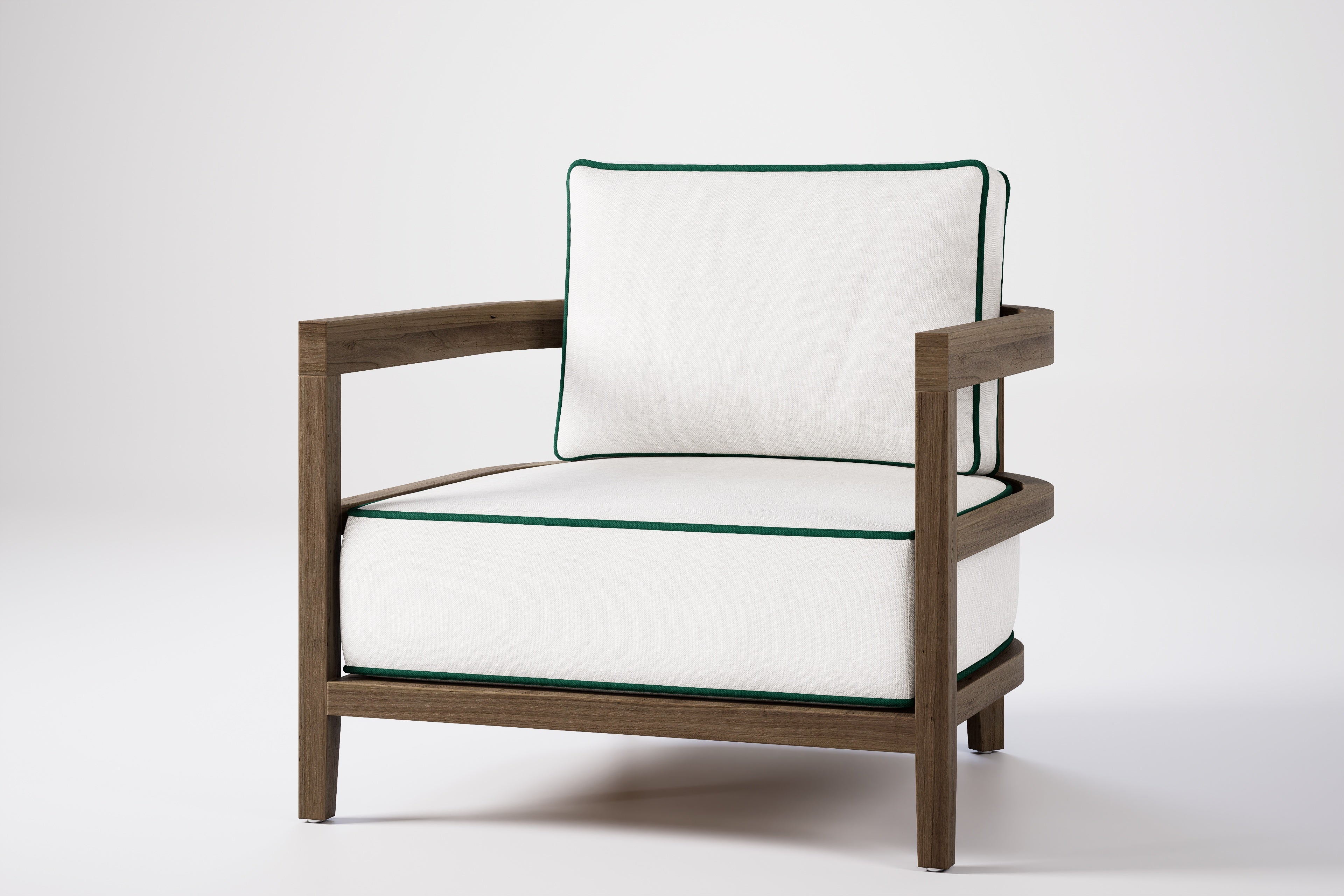 Rome Outdoor Lounge Armchair Teak