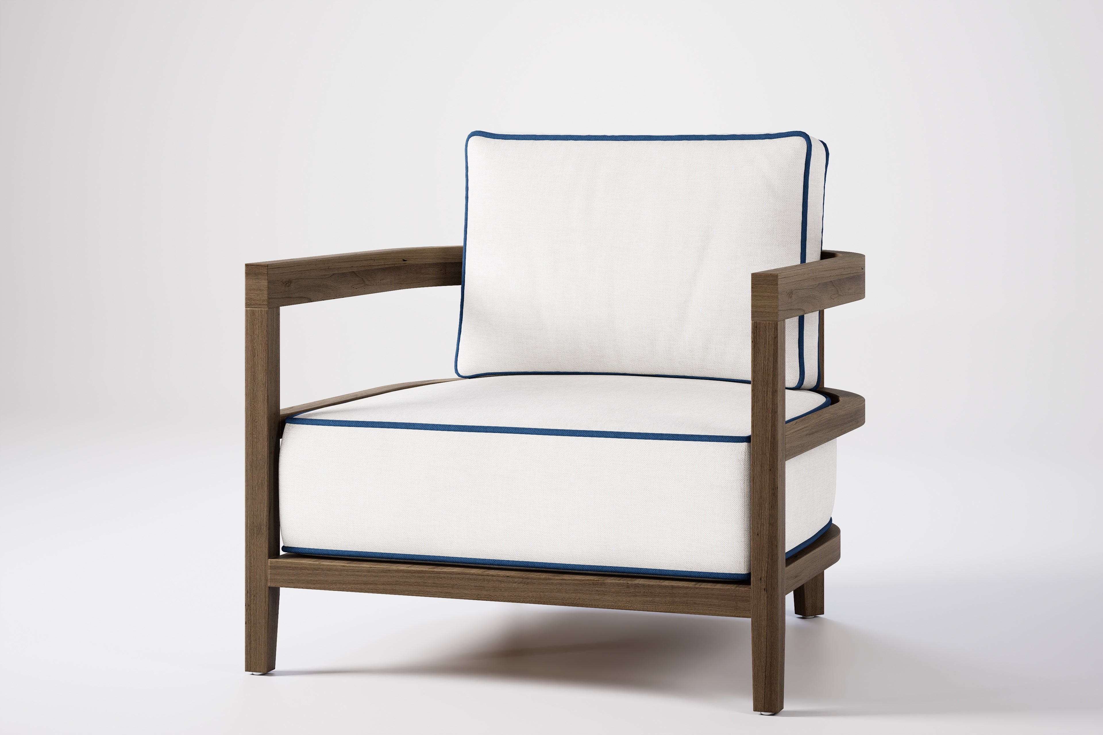 Rome Outdoor Lounge Armchair Teak