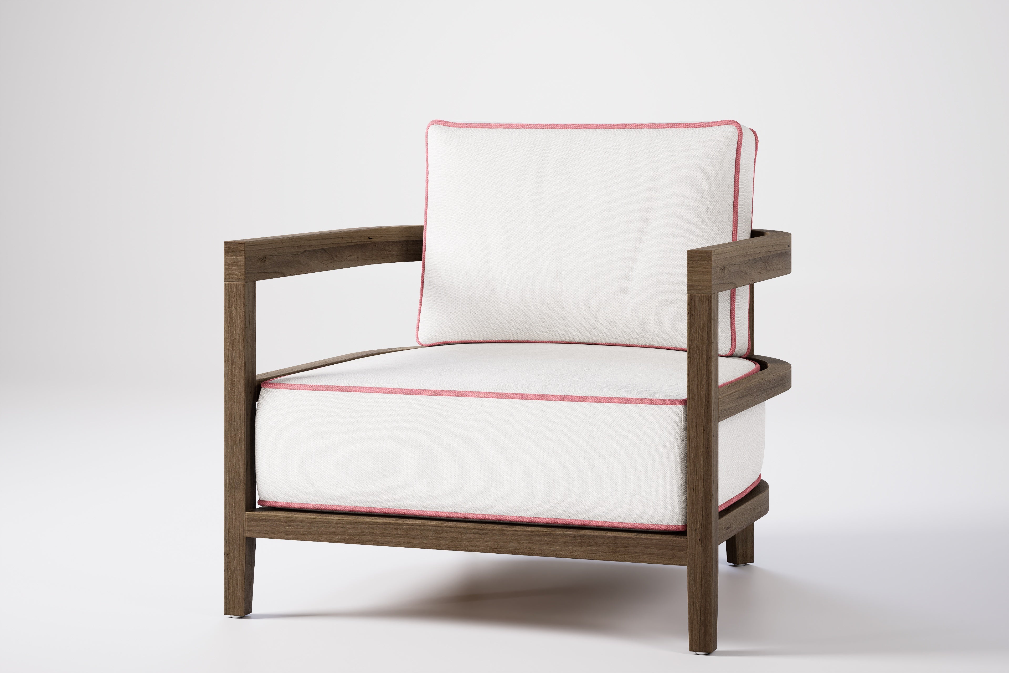 Rome Outdoor Lounge Armchair Teak